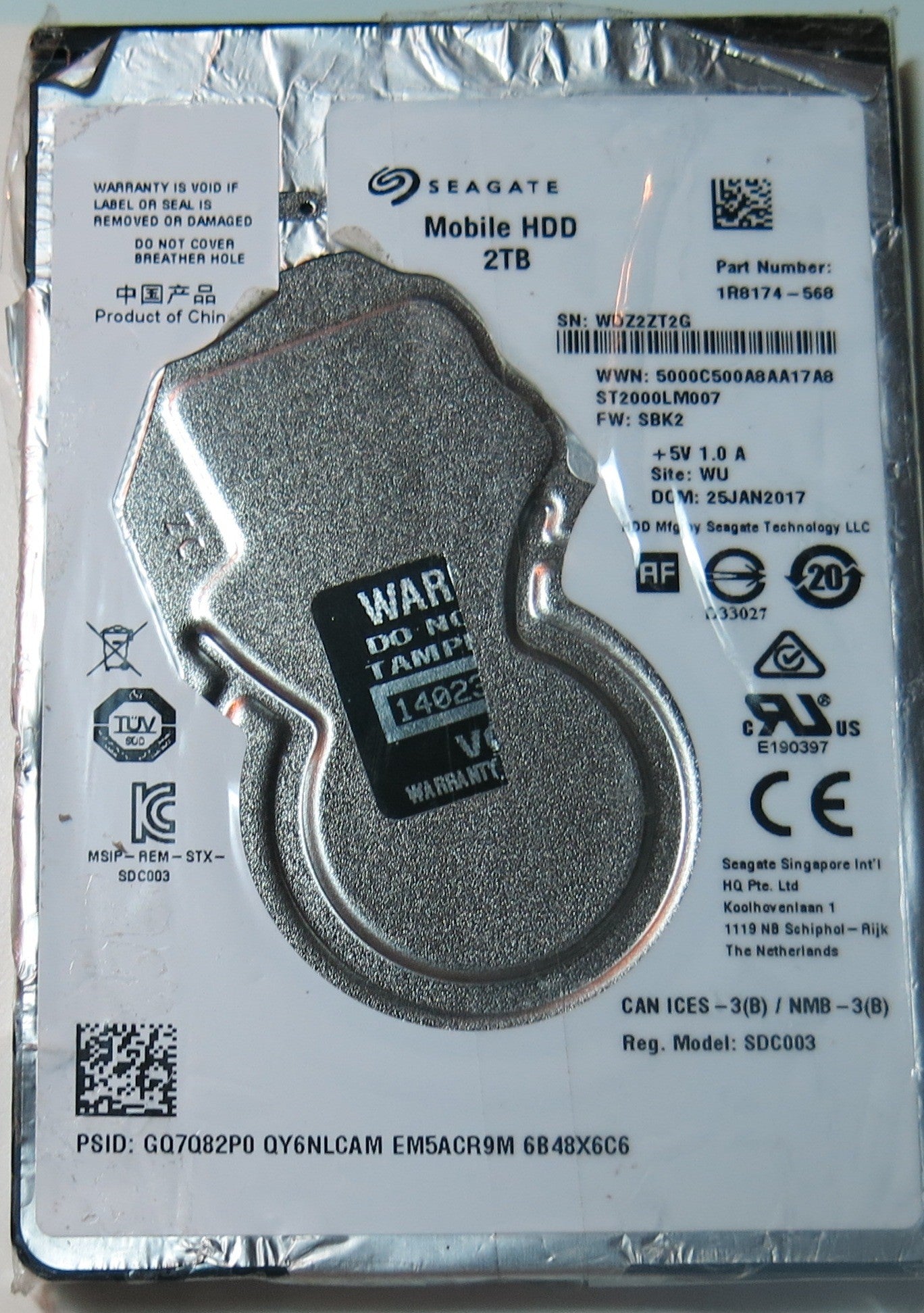 SAMSUNG HM321HX HDD ,  PCB