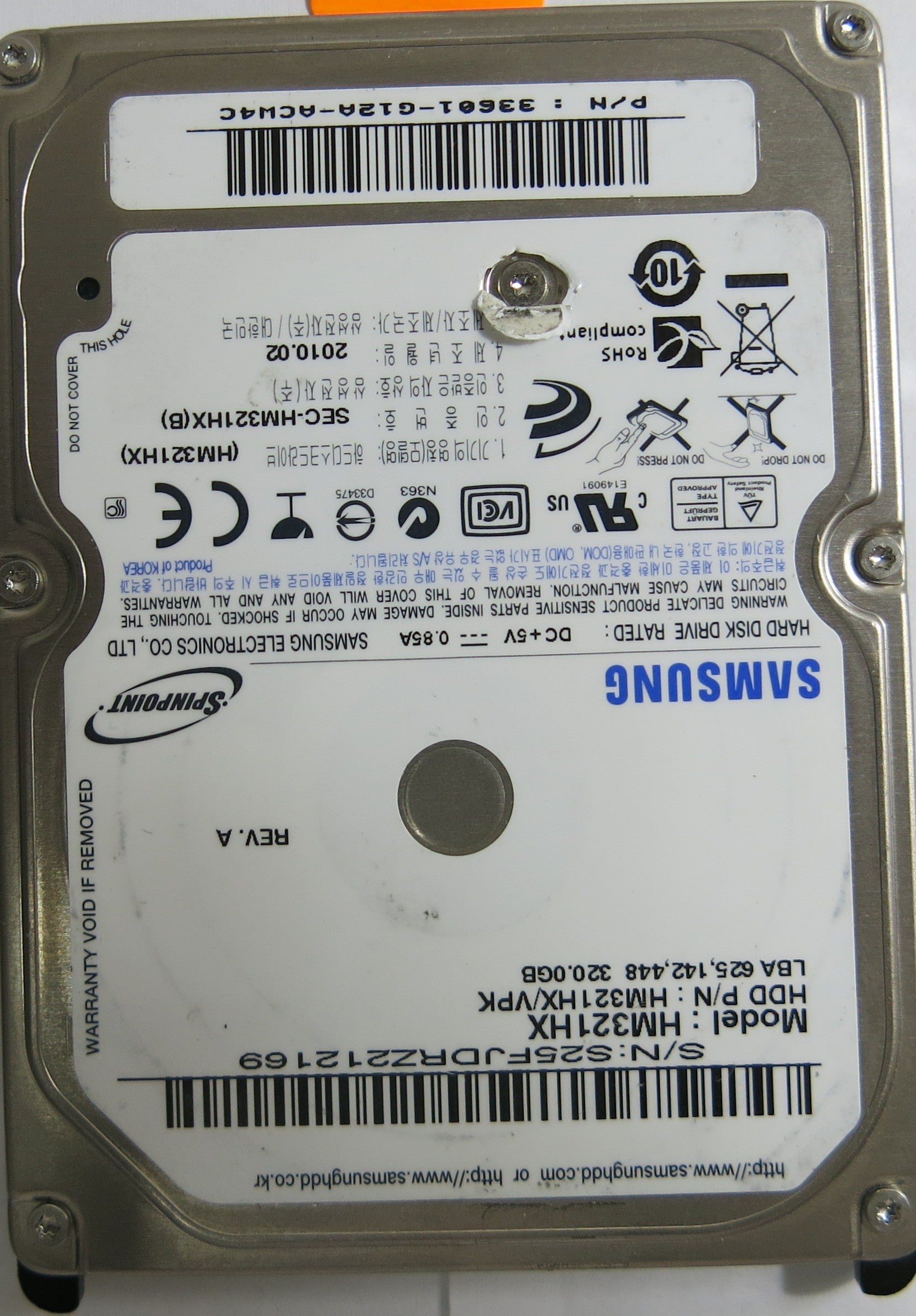 SAMSUNG HM321HX HM321HX/VPK BF41-00300A 00 PCB
