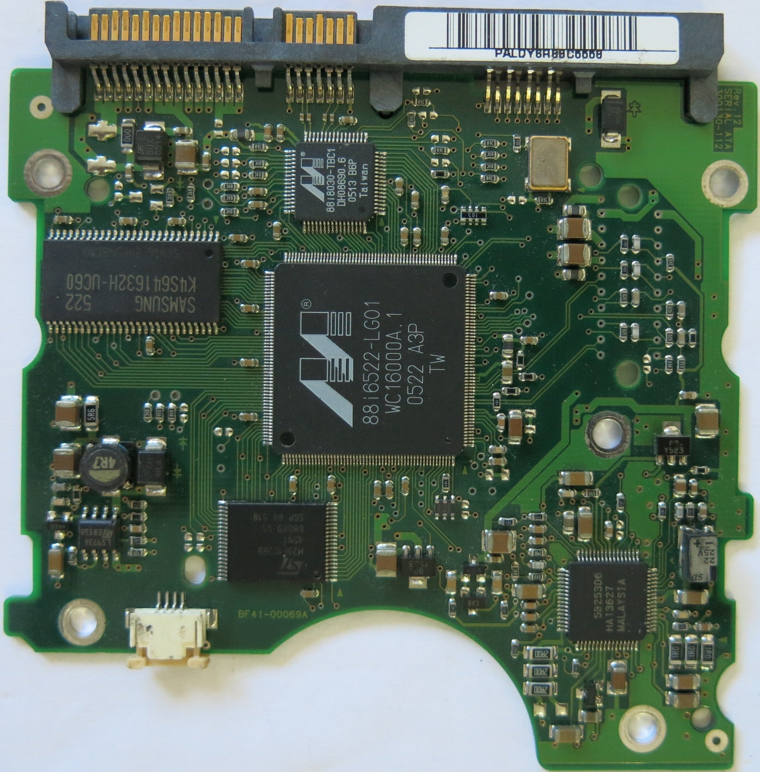 SAMSUNG SP0812C BF41-00069A PCB