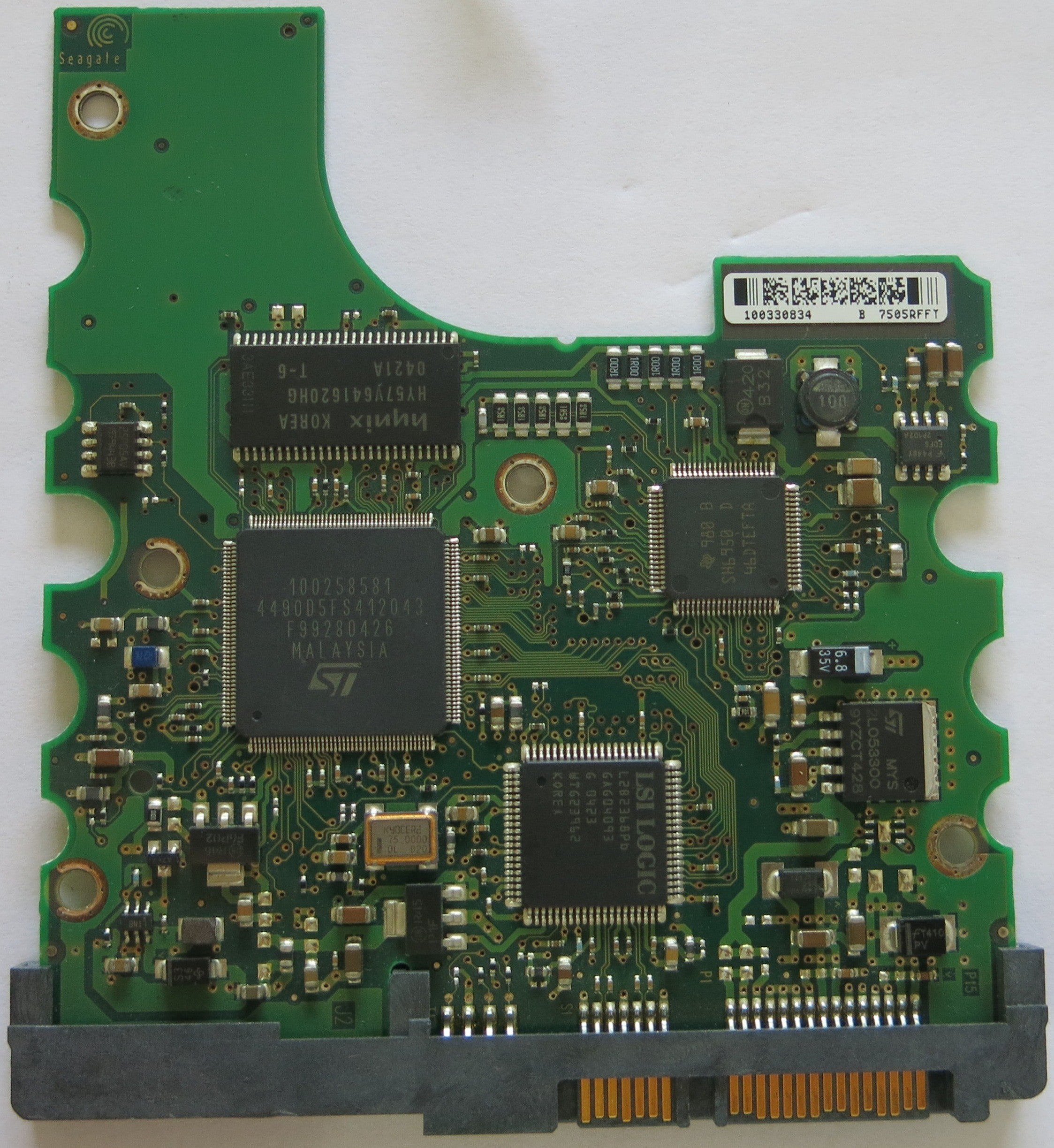 SEAGATE 100306336 REV A PCB