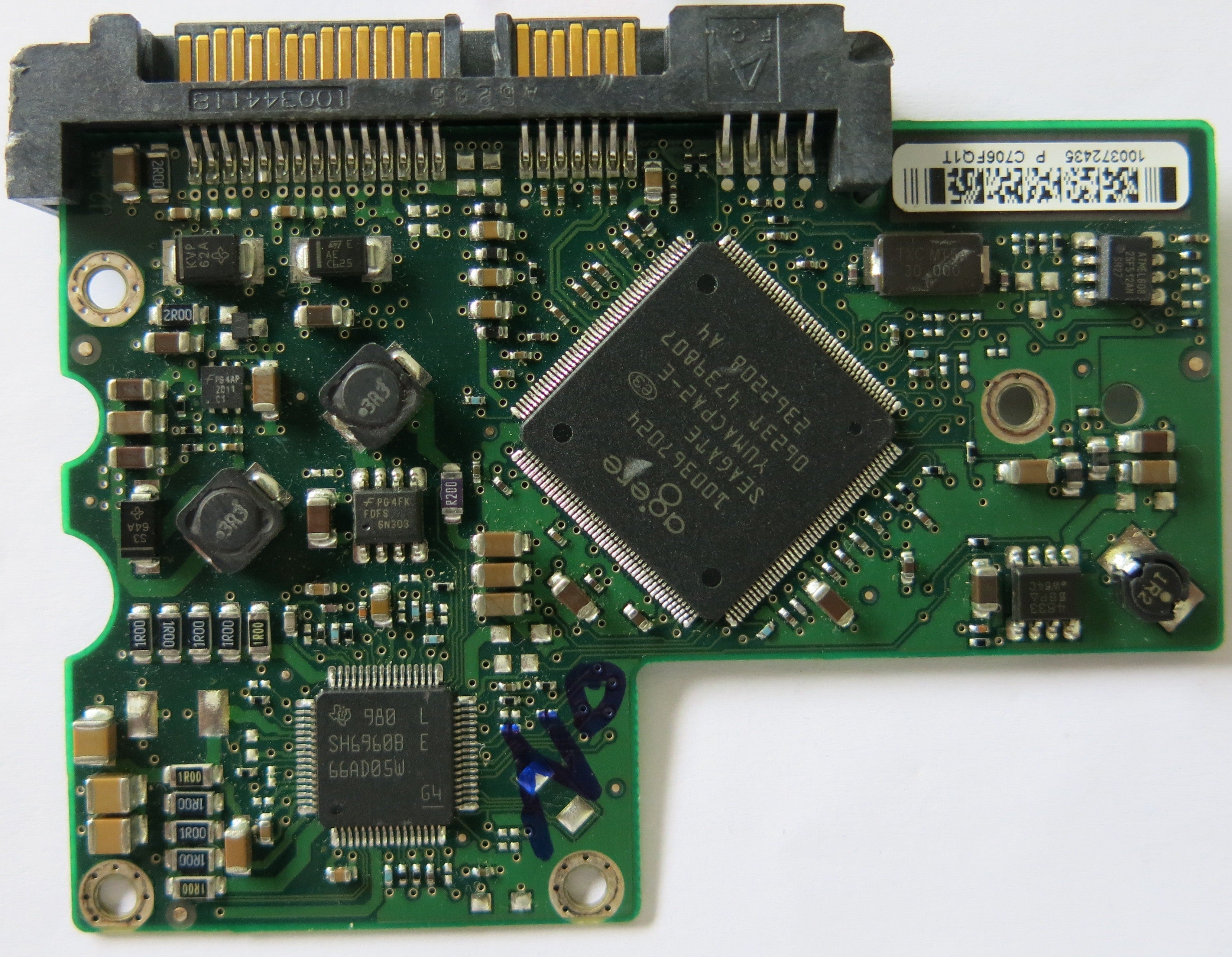 SEAGATE 100355589 REV C PCB