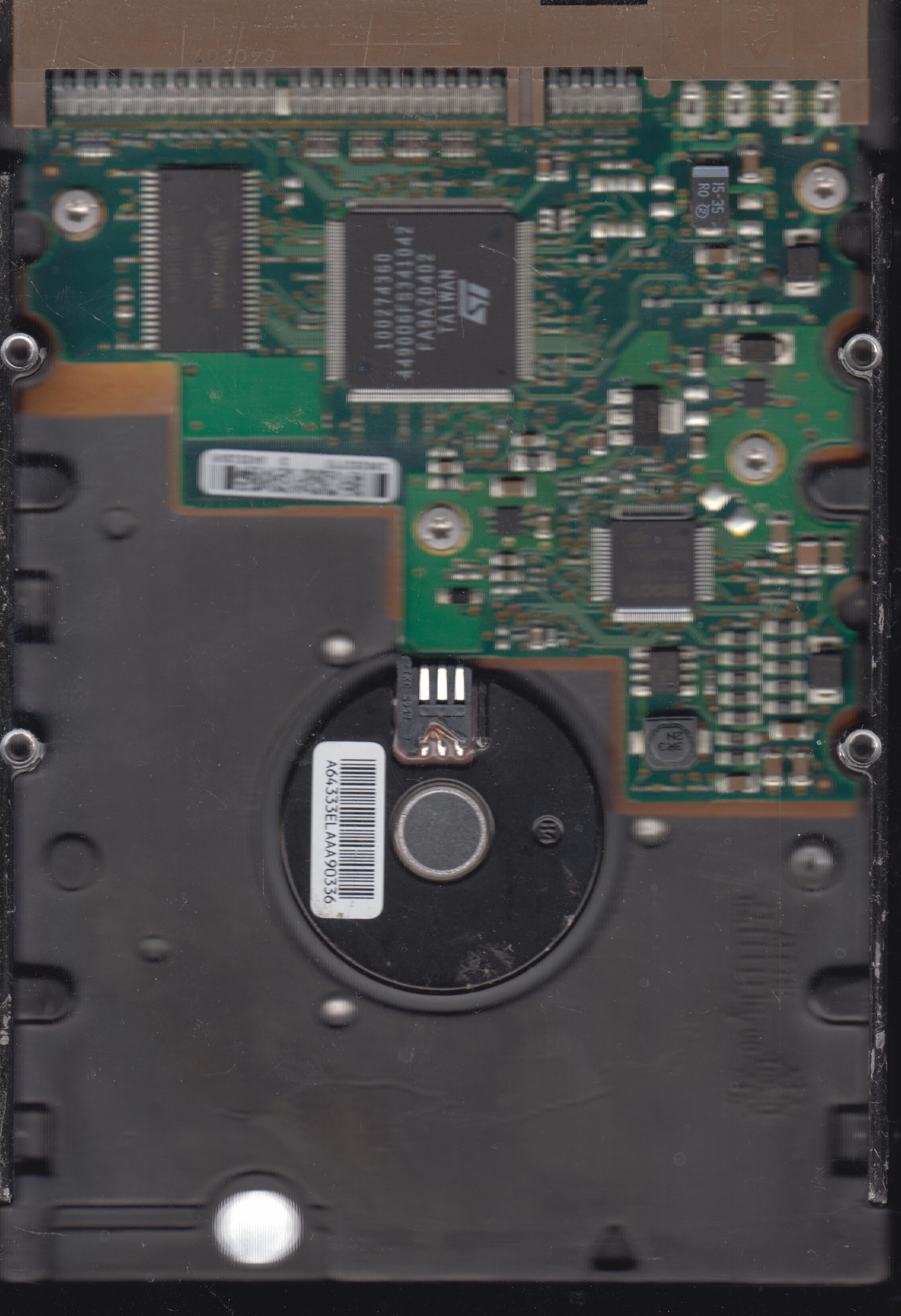 Model: ST340014A PCB:&nbsp;100282775 Serial Number:3JX721QN 40GB 3.5