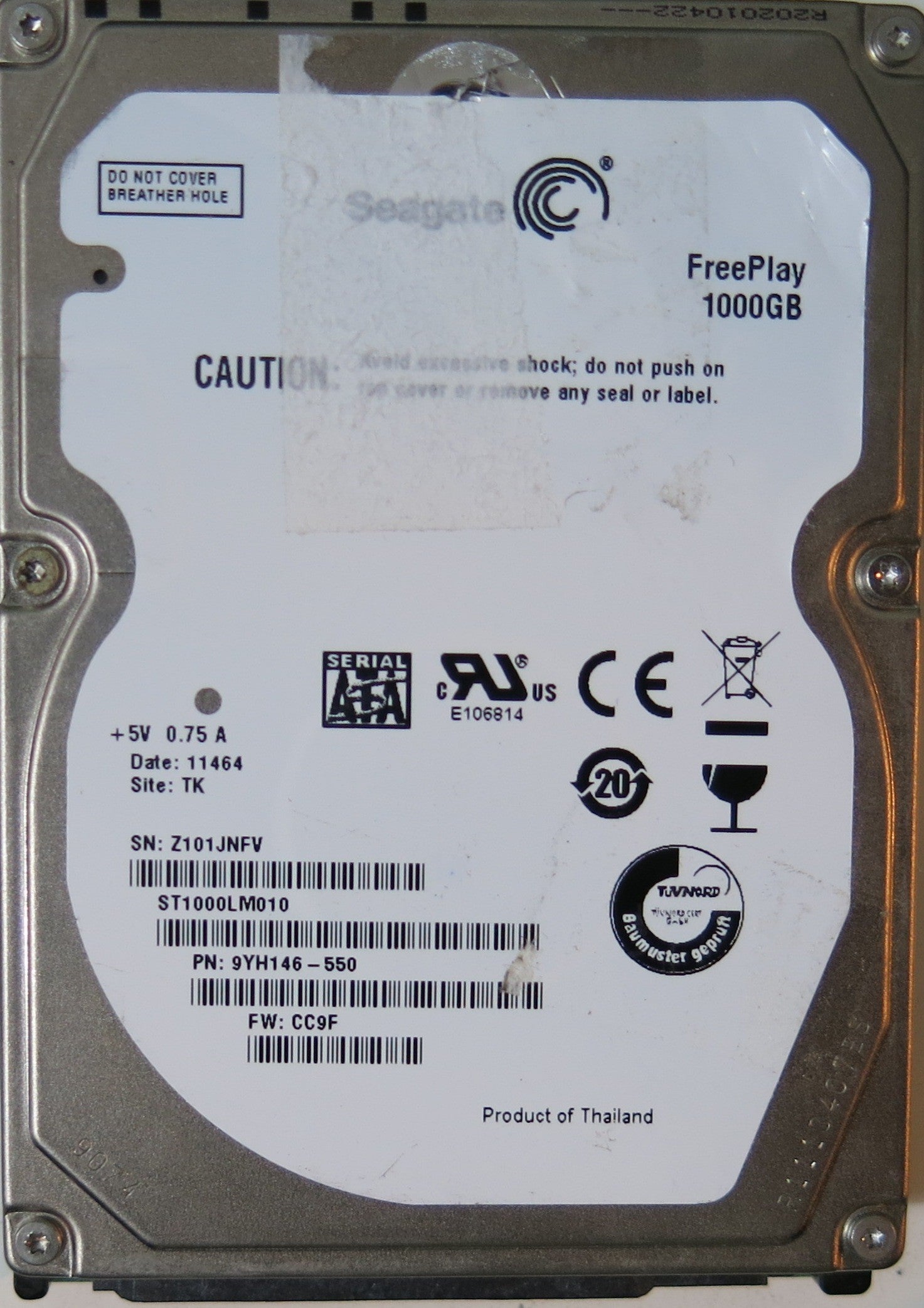ST1000LM010 PCB 100609264 REV B,  1000.GB