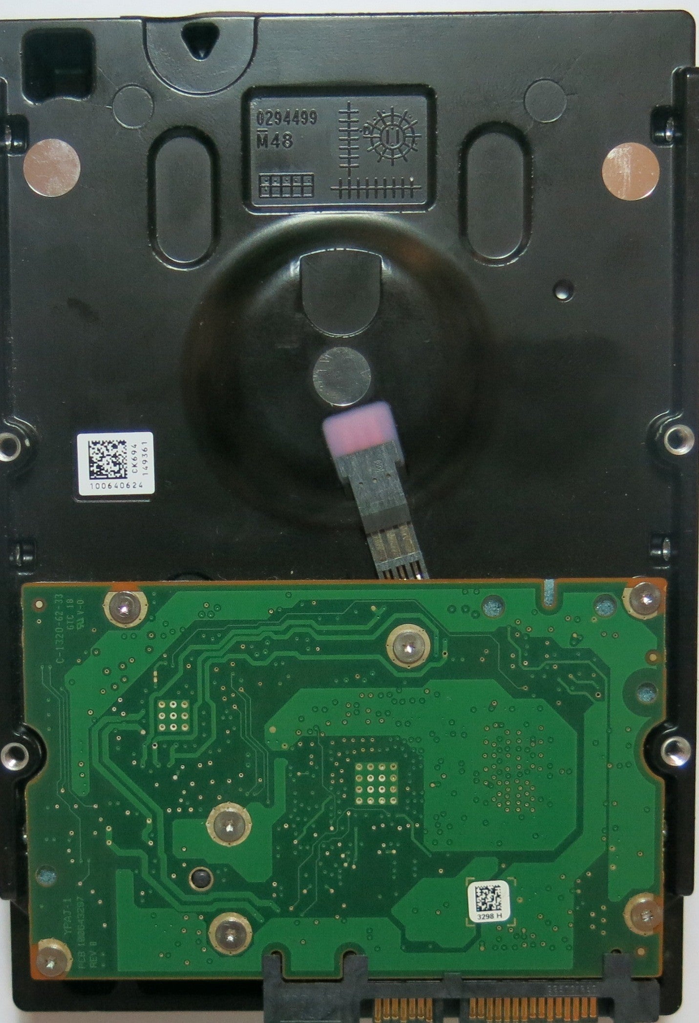 ST2000NM0011 PCB: 100643297 REV B SERIAL: Z1P6297L PN 9YZ168'090 FW PT05 2000,GB