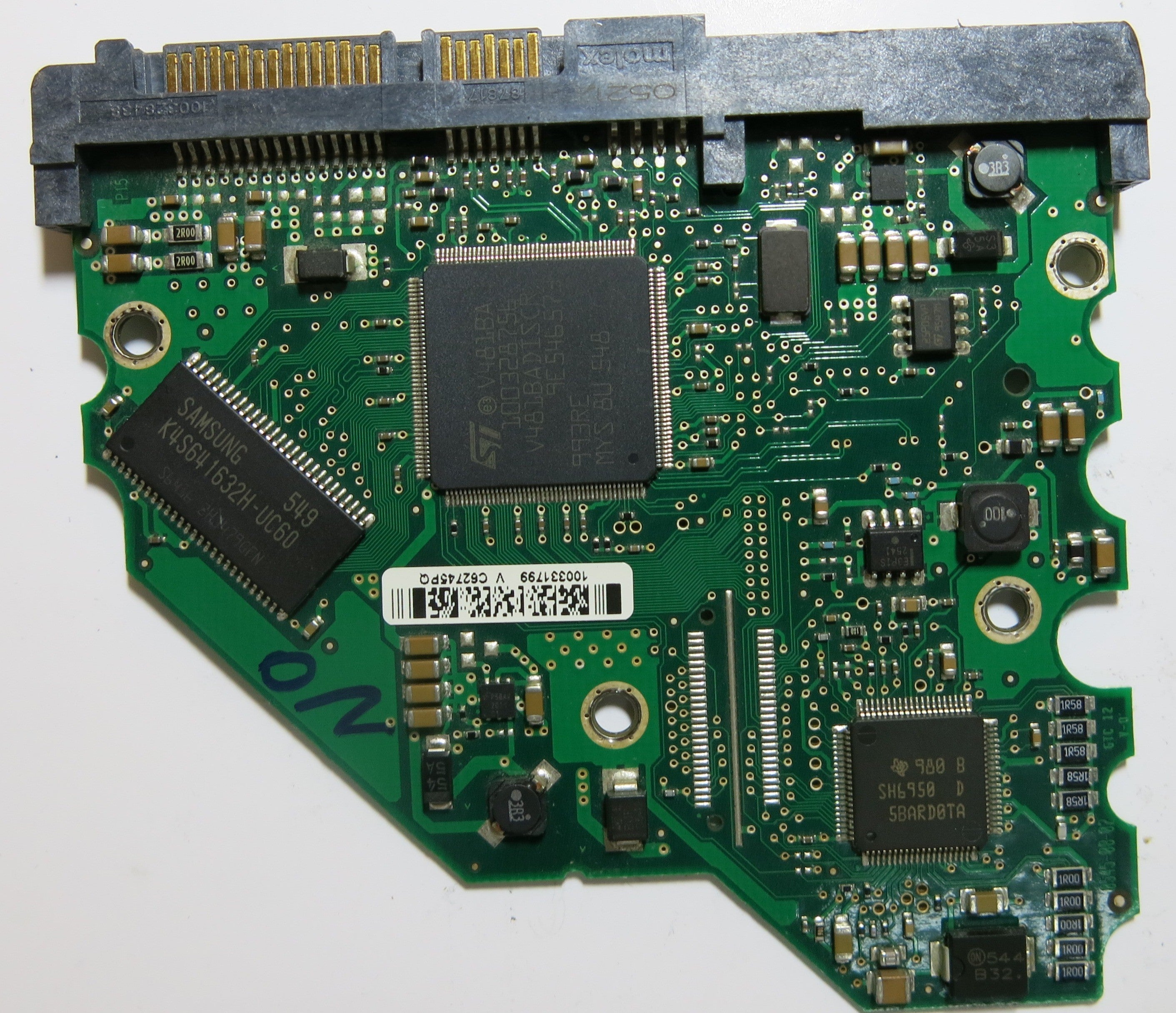 SEAGATE  ST3160023AS FW 3.42 100336321 REV B PCB