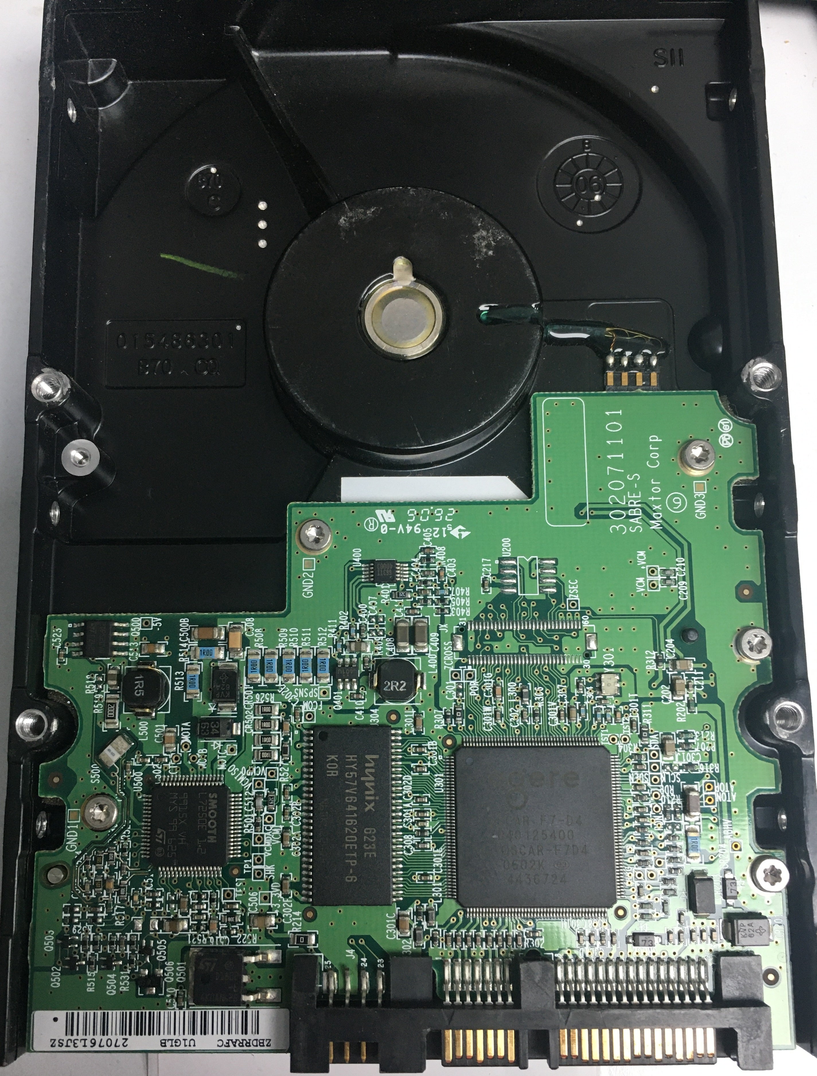 6L080M0,  Serial:L2751F9G,  80GB 3.5,  PCB:302071101- REV A