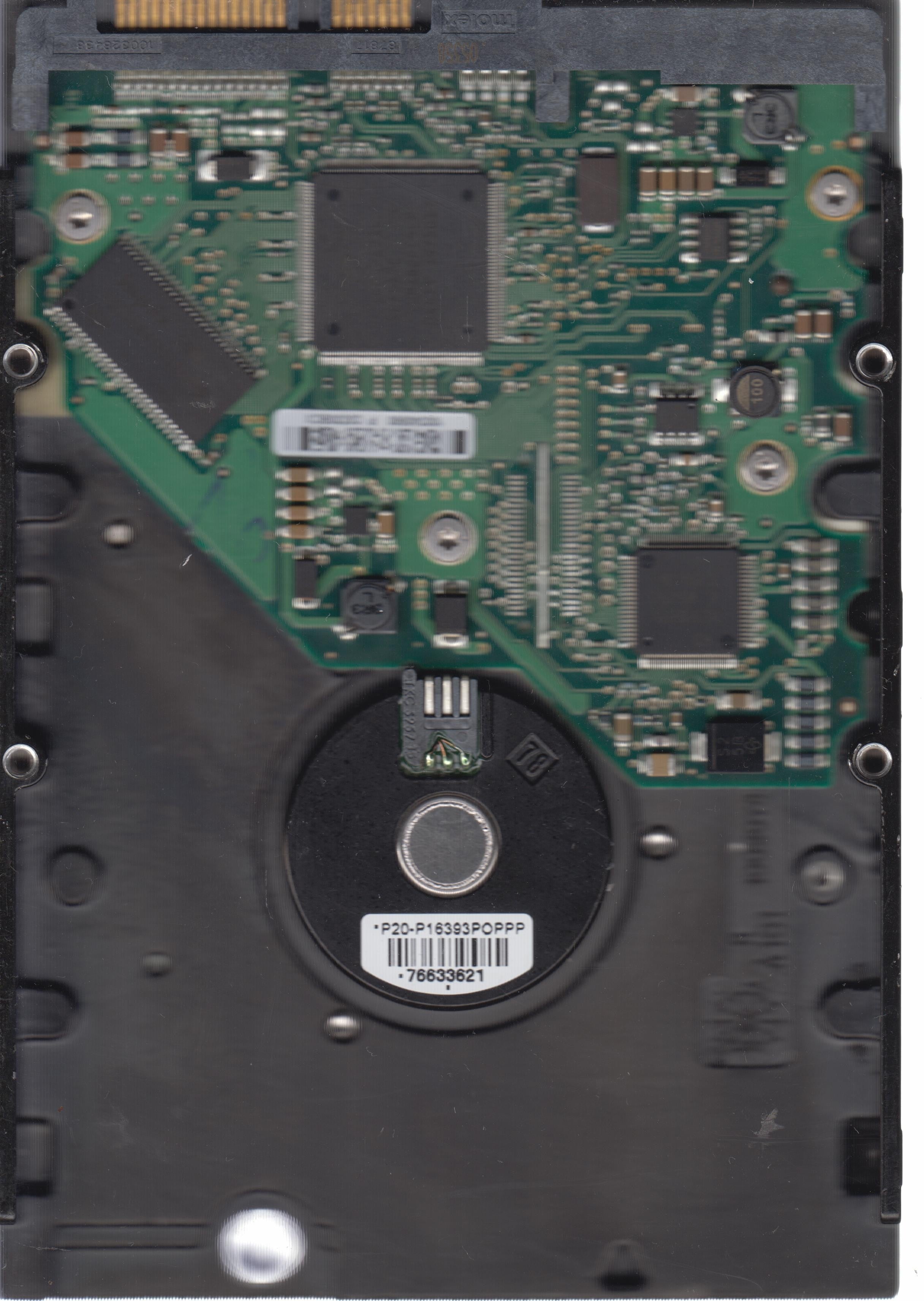 ST3160023AS PCB:  100336321 REV B Serial Number:  4MT2TQBY P/N 9W2814-160 FW 3.42 160GB