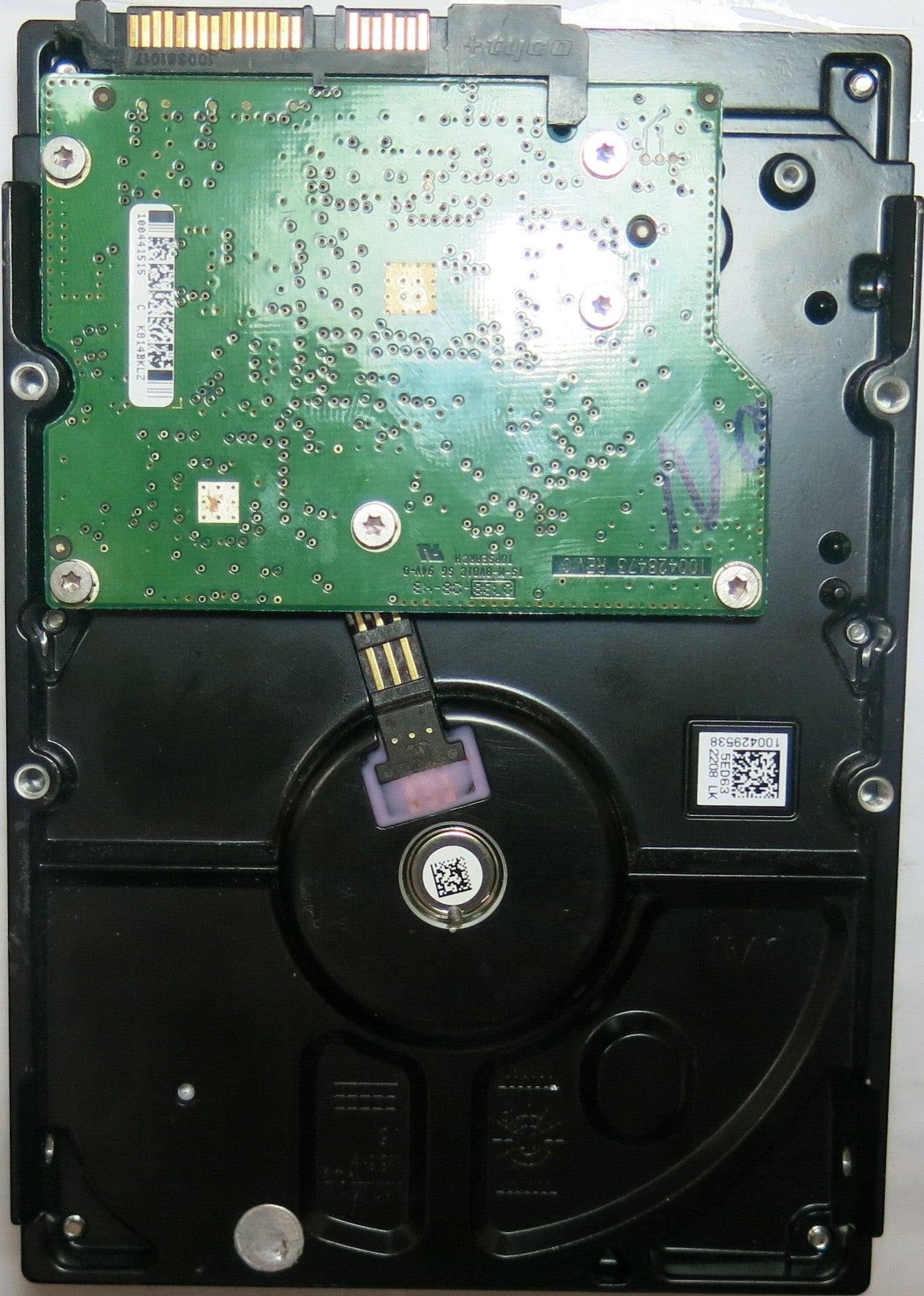 ST3160815AS PCB: 100428473 REV C  SERIAL 6RX2AZSF  PN 9CY132'020  FW 3.CHF  160,GB