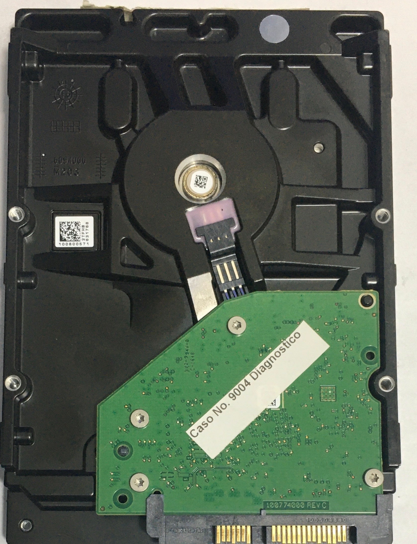 ST500DM002,  Serial:ZA45PWTG,  500GB 3.5,  PCB:100774000- REV C