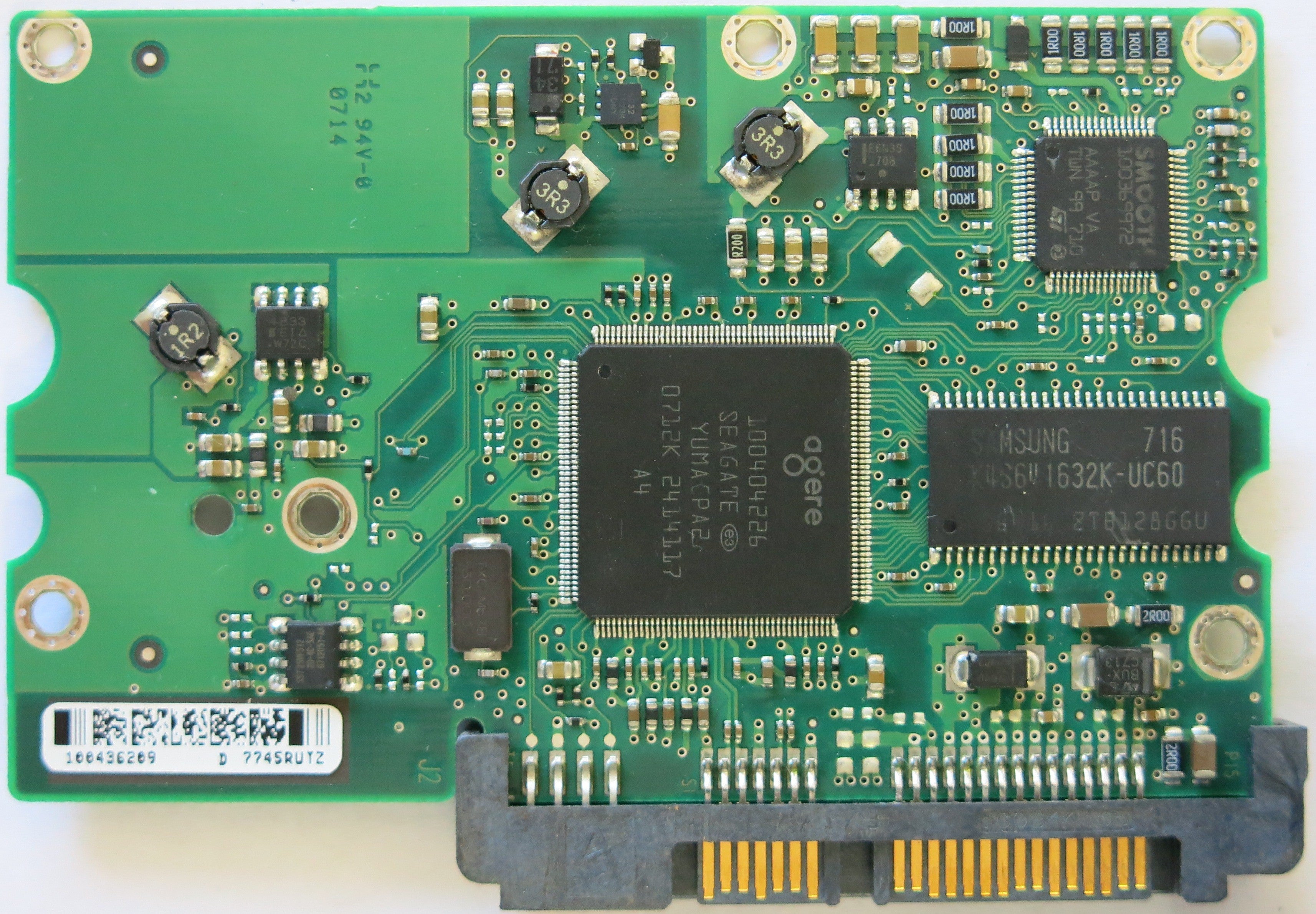 SEAGATE ST3250820AS 100406937 REV B PCB