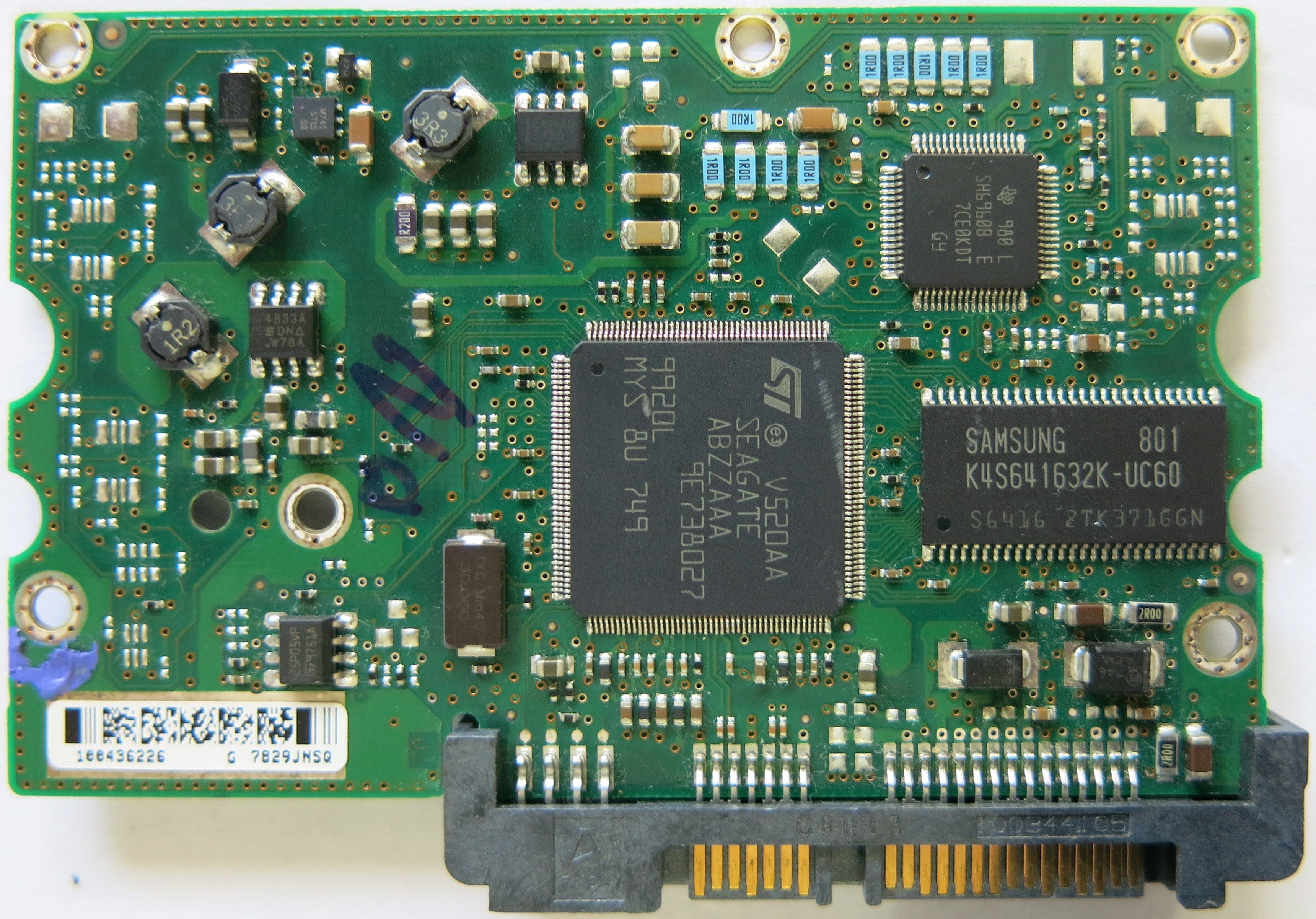 SEAGATE ST3360320AS 100435196 REV A PCB