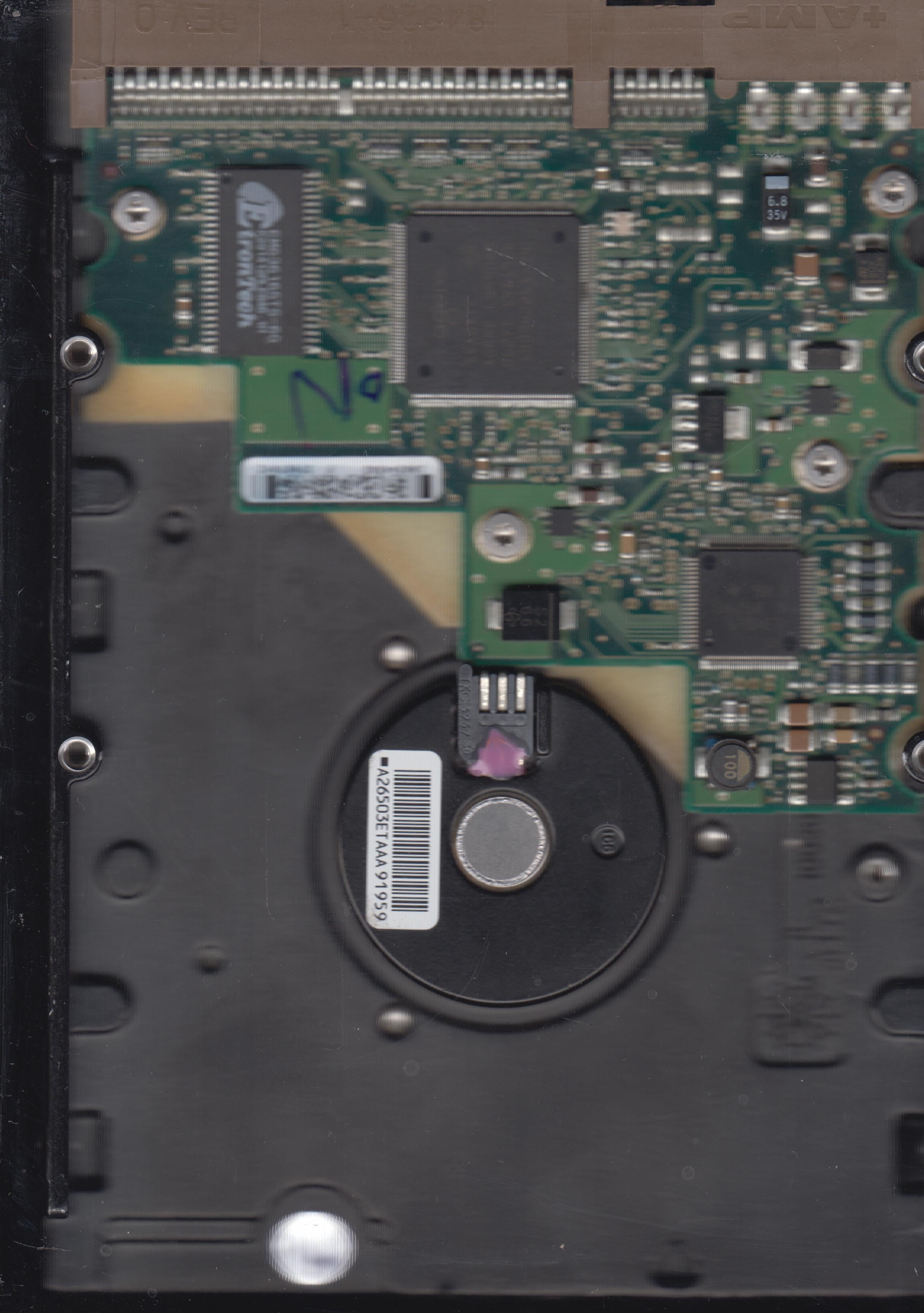 ST340014A,PCB: 100306042 REV A ,40GB 3.5