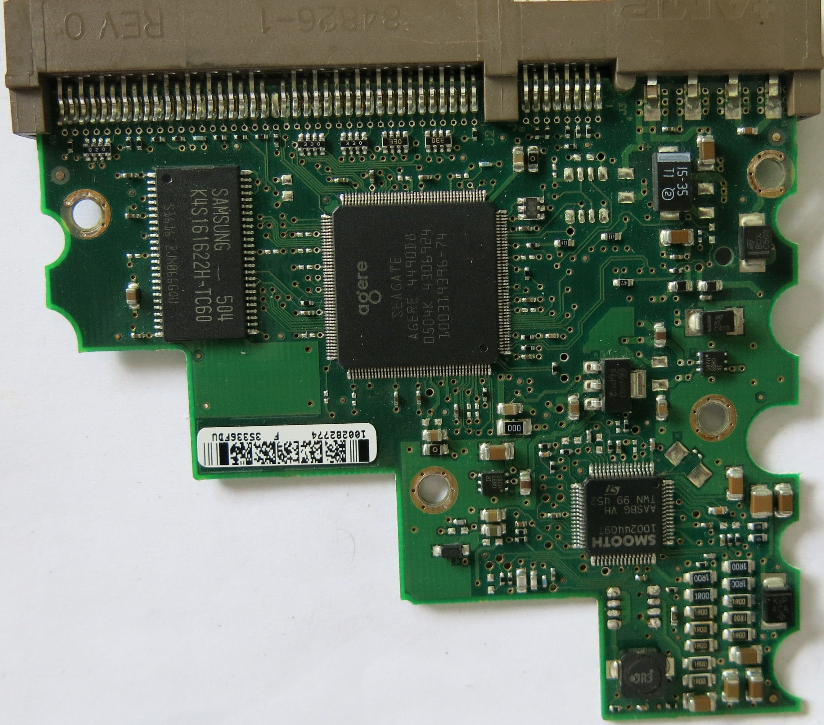 SEAGATE ST340014A P/N 9W2005-033 PCB 100291893 REV A  SN 5JXG5XSY