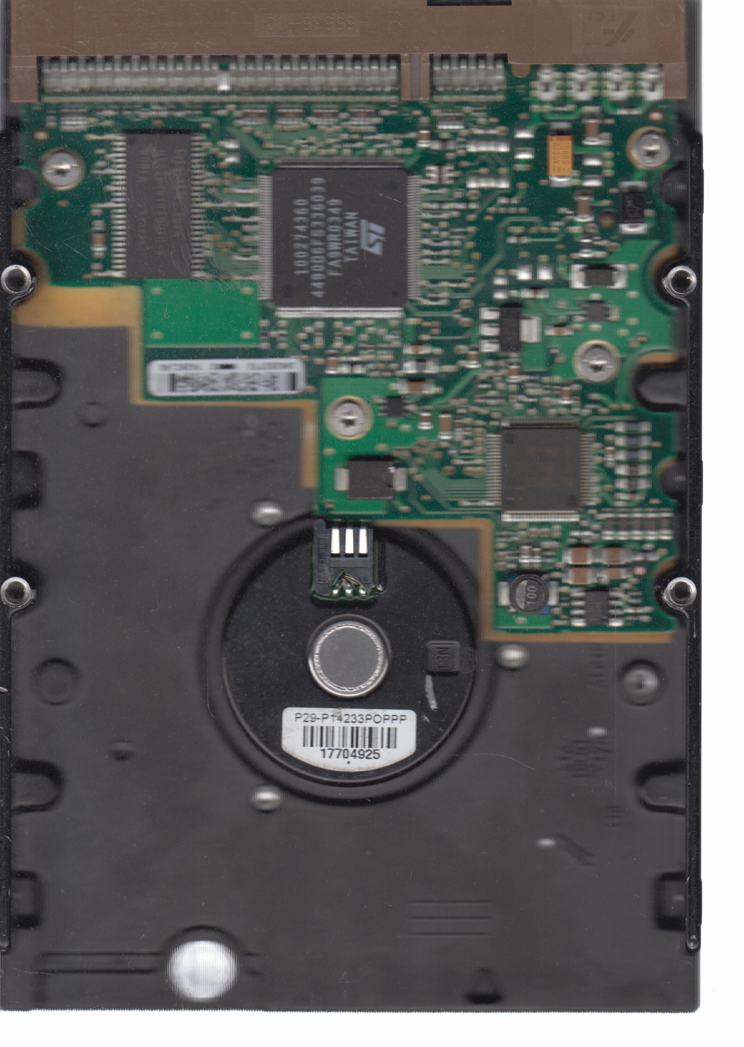 ST340014A, PCB: 100282772D, Serial: 3JX666HW, 40GB