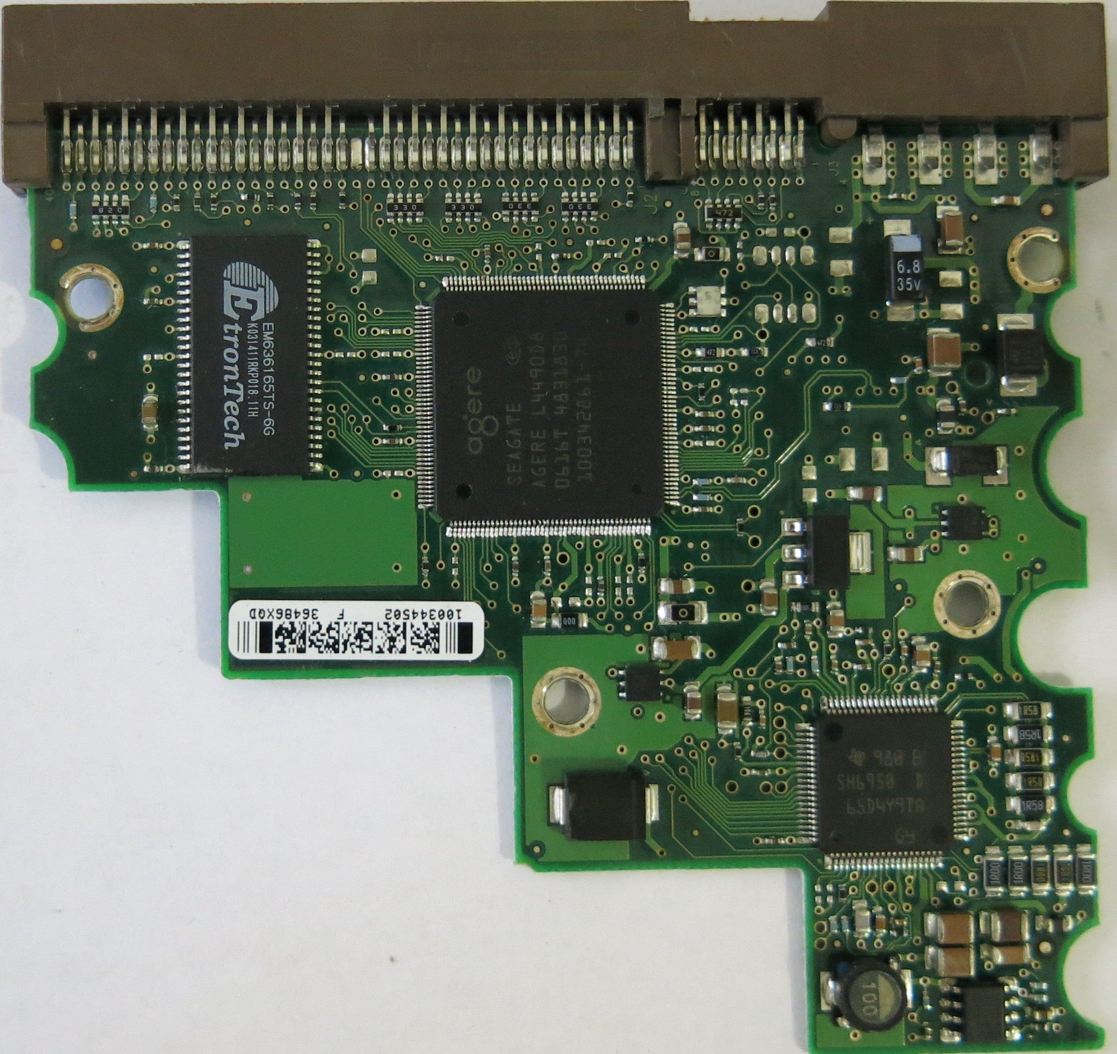 SEAGATE ST340014A P/N 9W2005-633 FW 8.16 100306042 REV A PCB