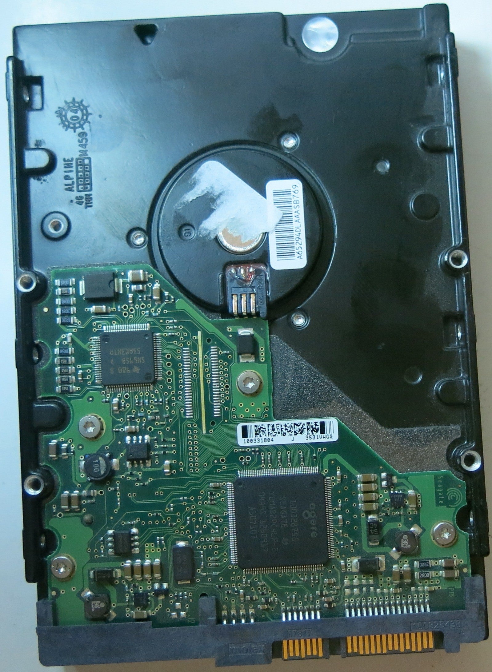 ST340014AS,  P/N:9W2015-133,  FW:8.12,  Serial:,  40GB 3.5,  PCB:100331803- REV A