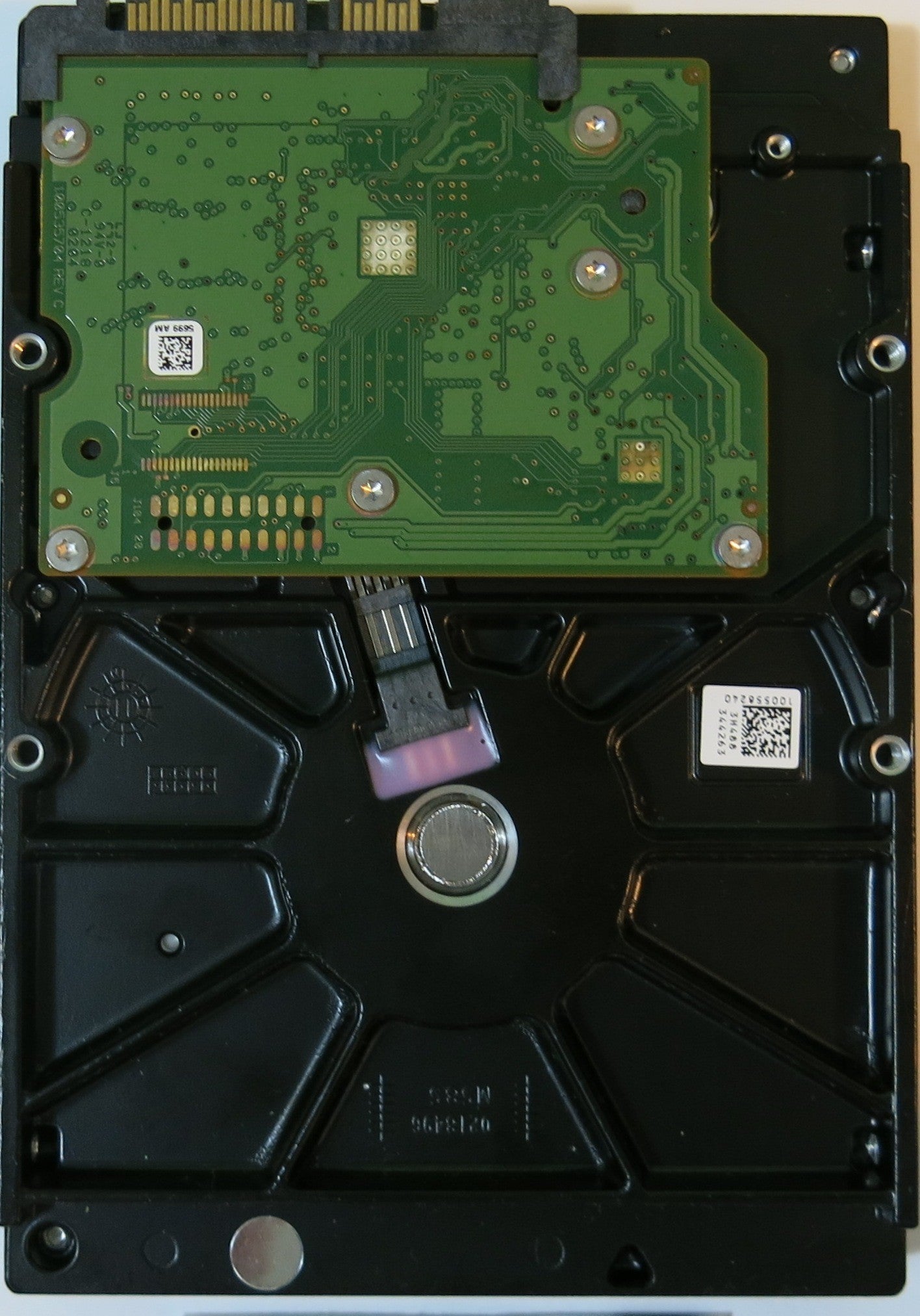ST3500312CS PCB: 100535704 REV C SERIAL NUMBER: 5VVC7S8R 500.GB