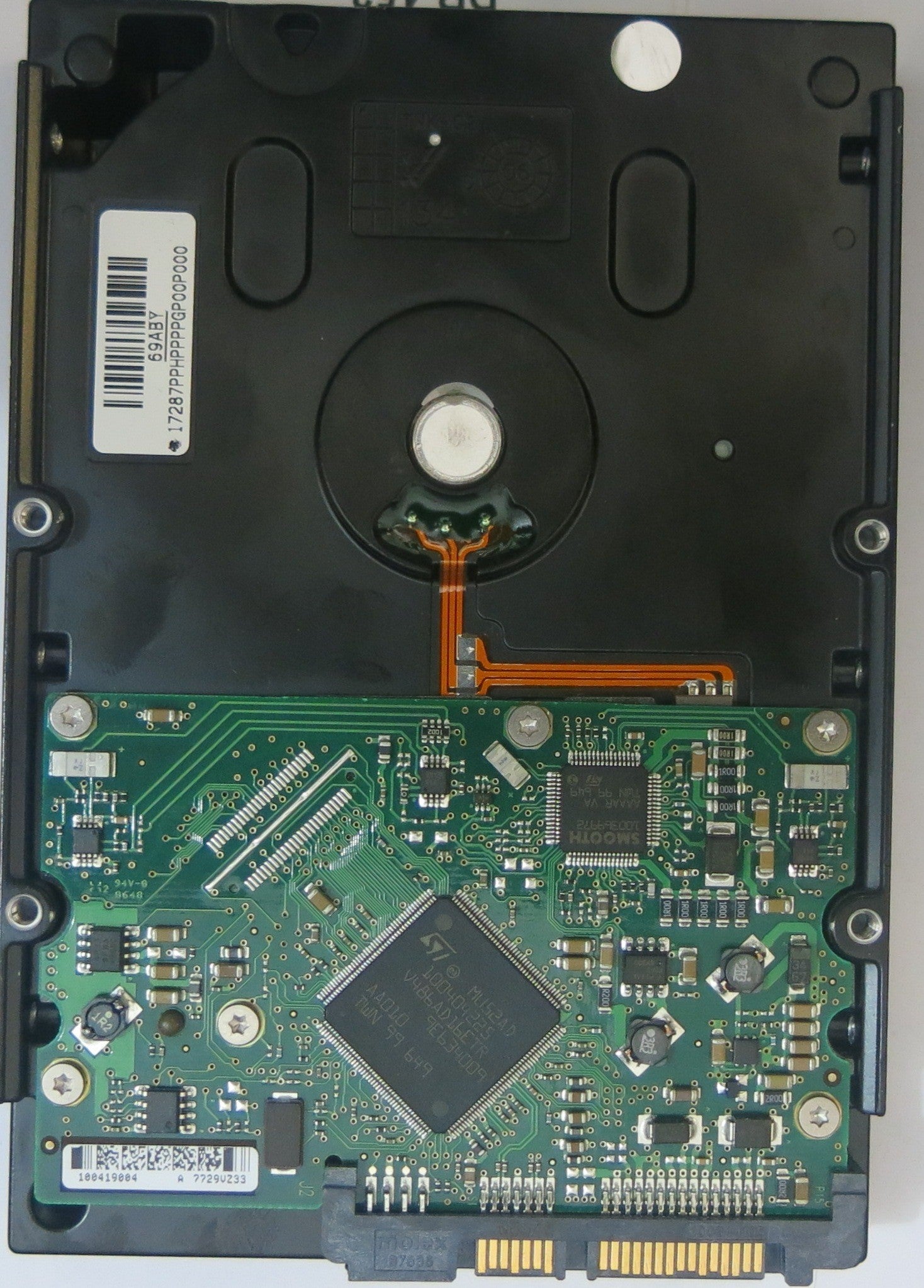 ST3500630NS PCB: 100406533 REV A SERIAL NUMBER: 9QG0A1HR FW 3.AEG PN 9BL146-302 500GB