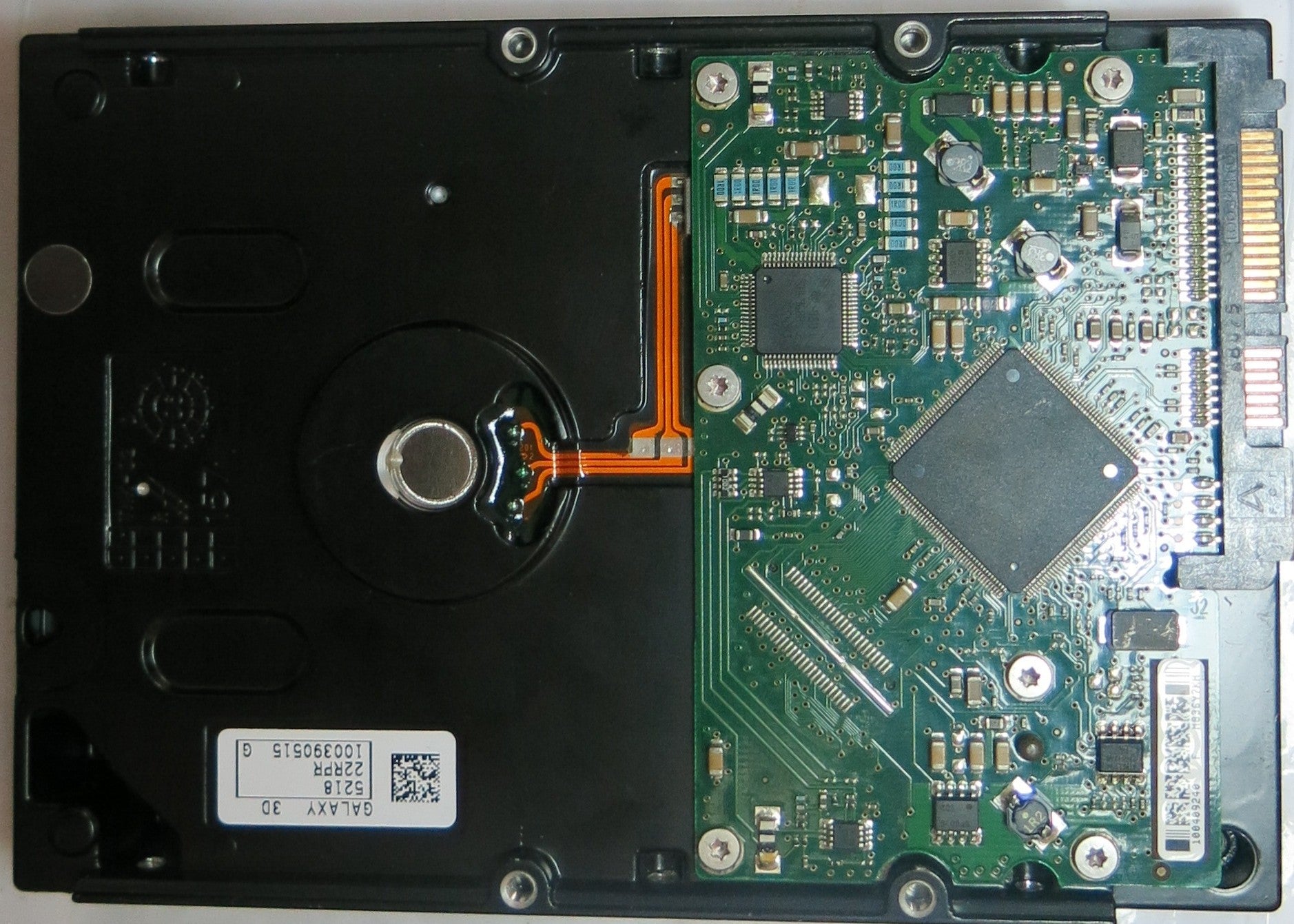 ST3500630NS PCB:100406533 REV A SERIAL 9QG7N7C4 PN 9BL146'503  FW 3.AEK  500,GB