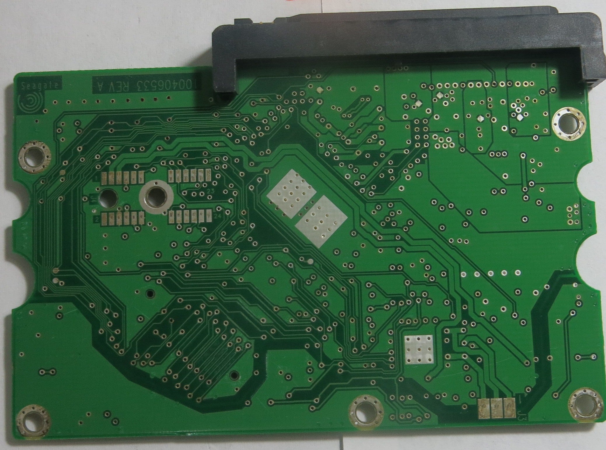 SEAGATE ST3500630NSFW 3.AEE P/N 9BL146-301 100406533 REV A PCB