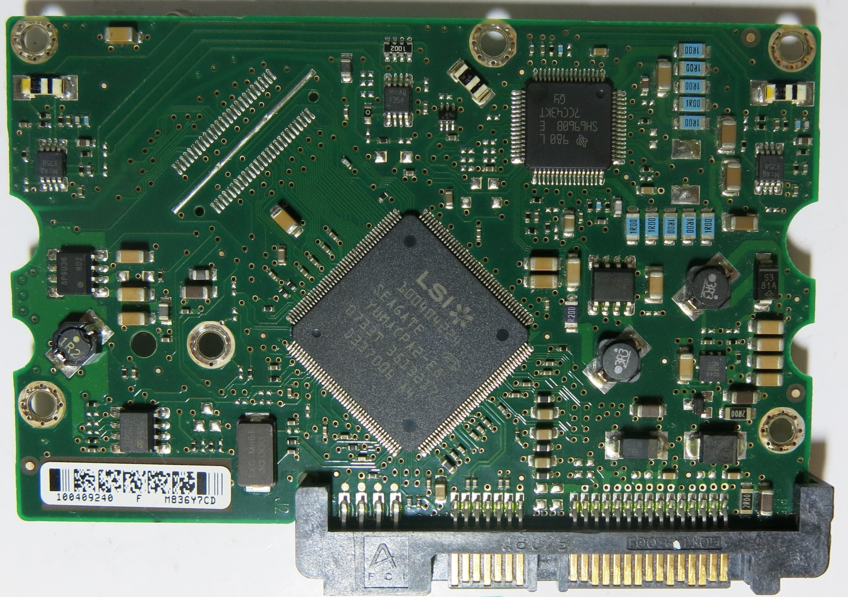 SEAGATE ST3750840AS FW 3.CQD 100406533 REV A  PCB