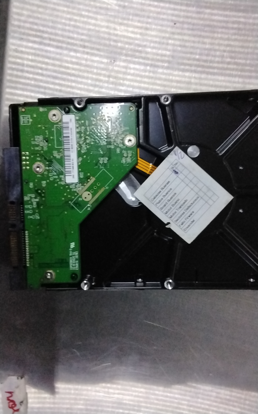 WD20EARS-00MVWB0, PCB: 2060-771698-002 REV A, S\N: WCAZA6284205,﻿ 2.TB 3.5
