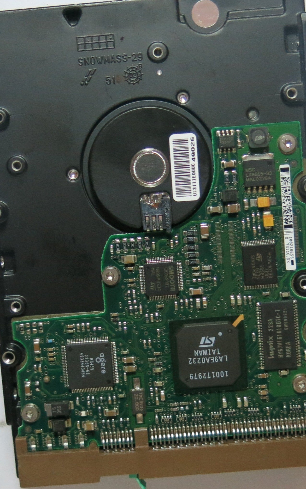 ST380021A PCB: 100192507 REV A SERIAL: 3HV2MRJG PN 9T6006'132 FW 3.75 80,GB