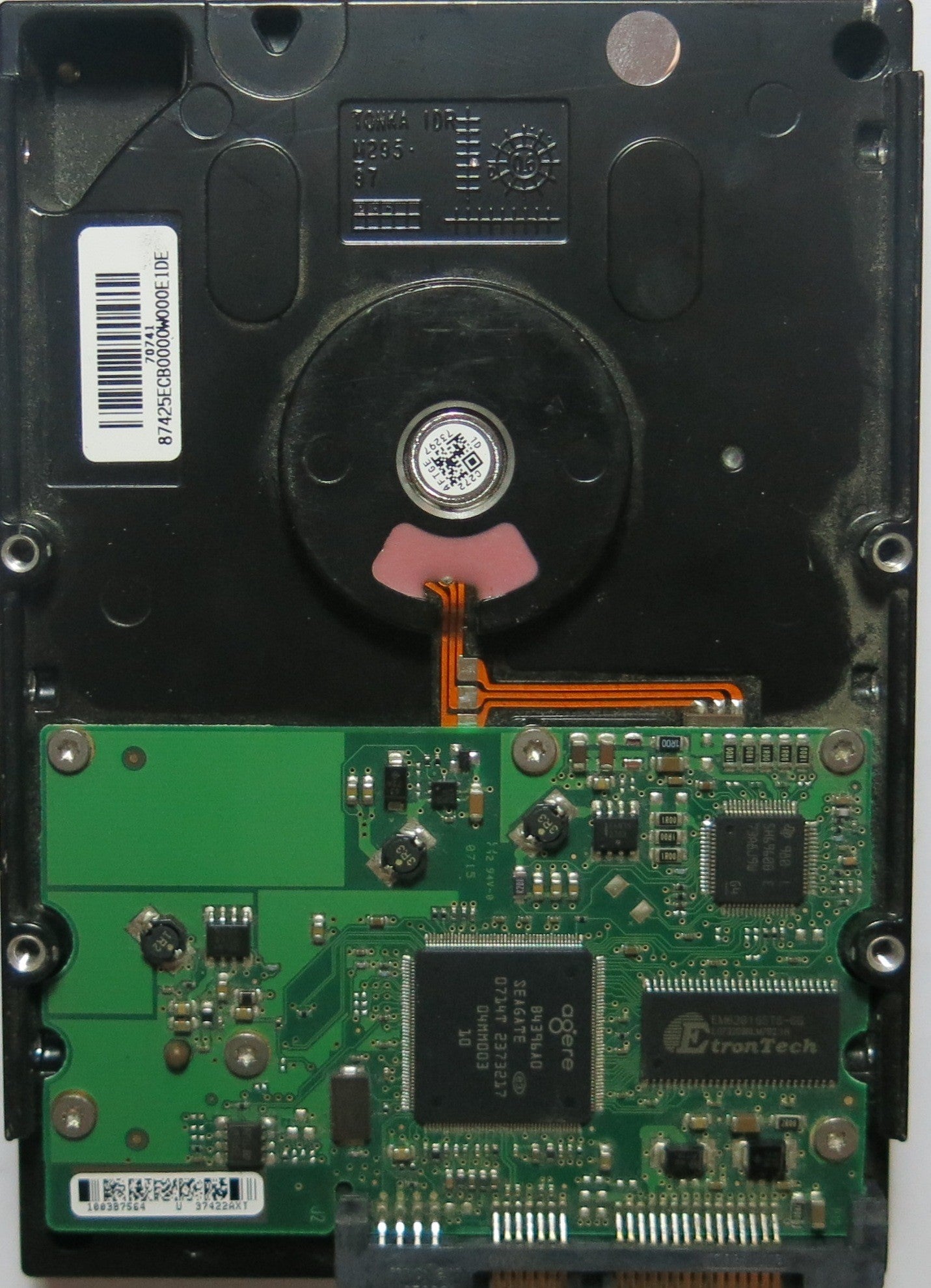 ST3808110AS PCB: 100387575 REV D SERIAL: 5LRD5L6N PN 9BD131'034 FW 3.ADJ 80,GB