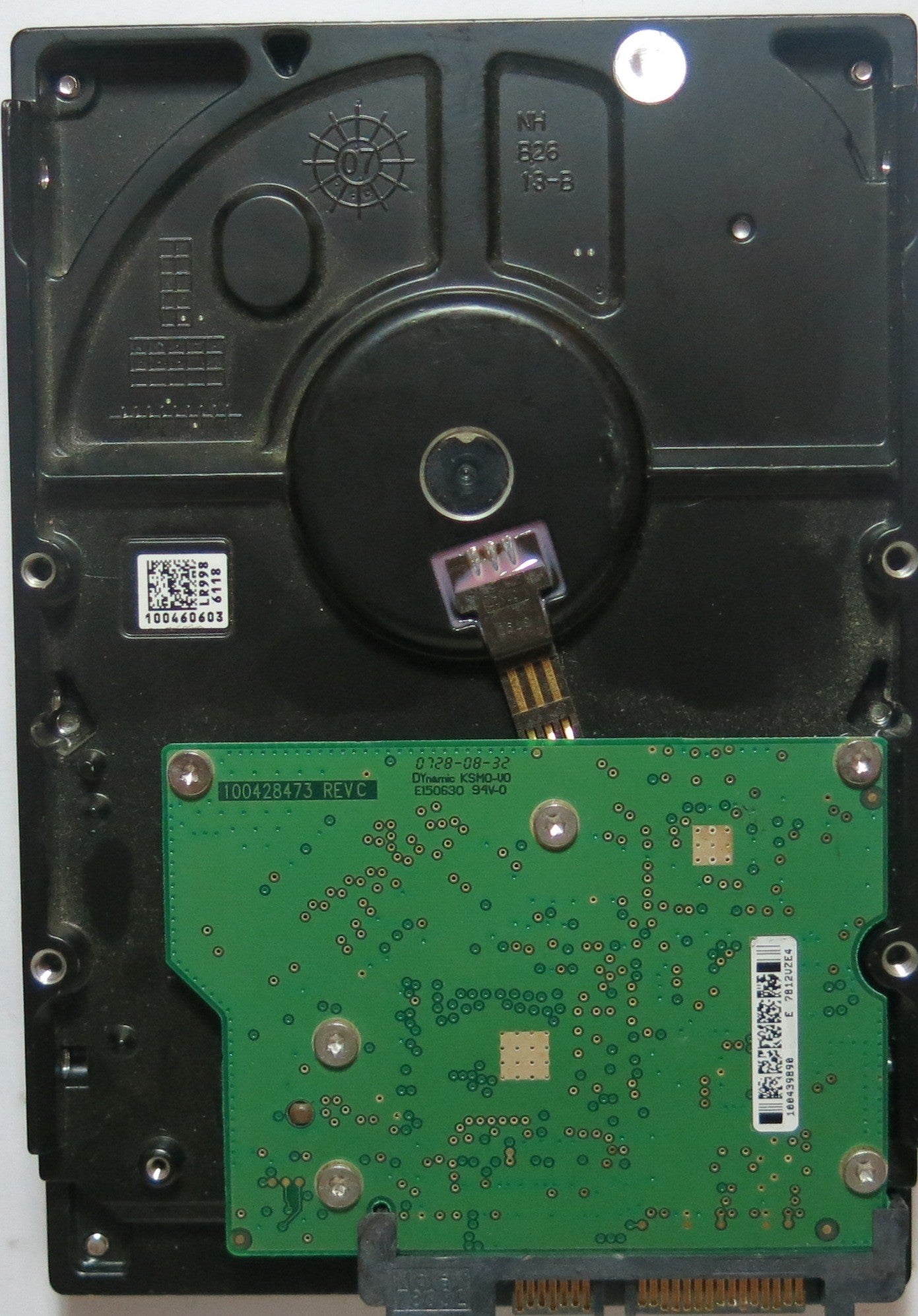 ST380815AS PCB: 100428473 REV C SERIAL: 9RW0YE6M PN 9CY131'033 FW 3.ADA 80,GB