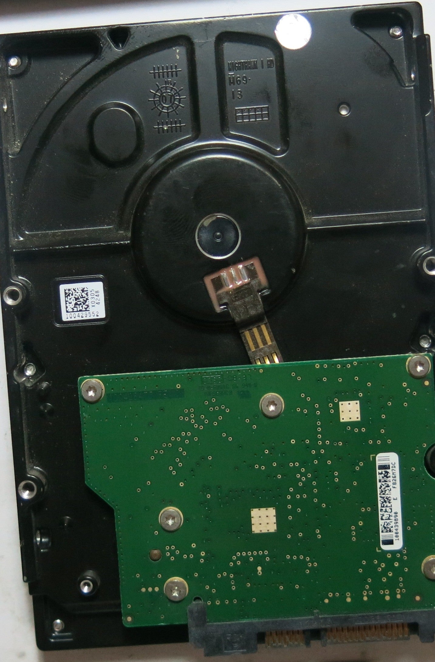ST380815AS PCB: 100428473 REV C SERIAL: 5RW27YML PN 9CY131'033 FW 3.ADA 80,GB