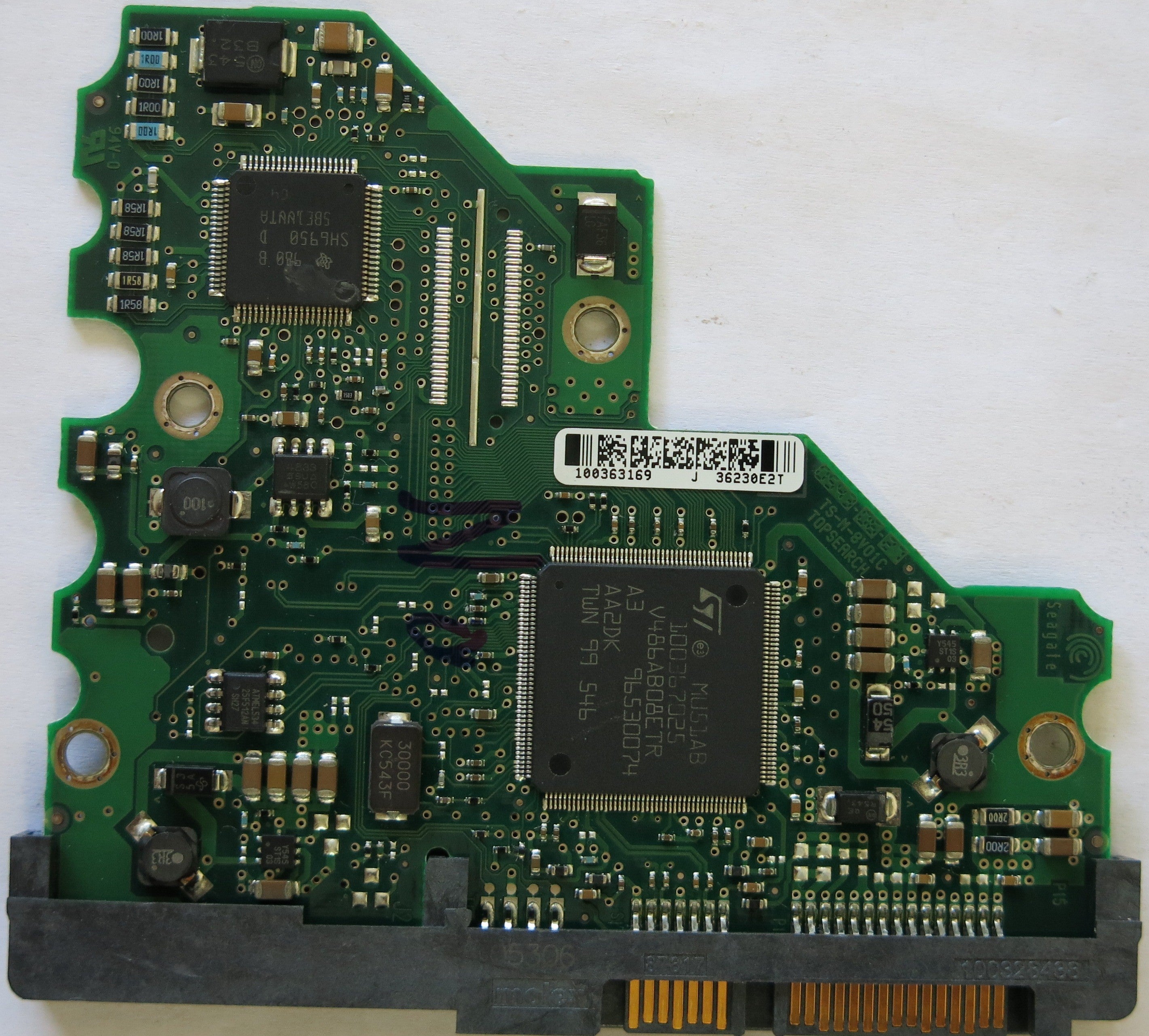 SEAGATE ST380819AS 100331803 REV B PCB