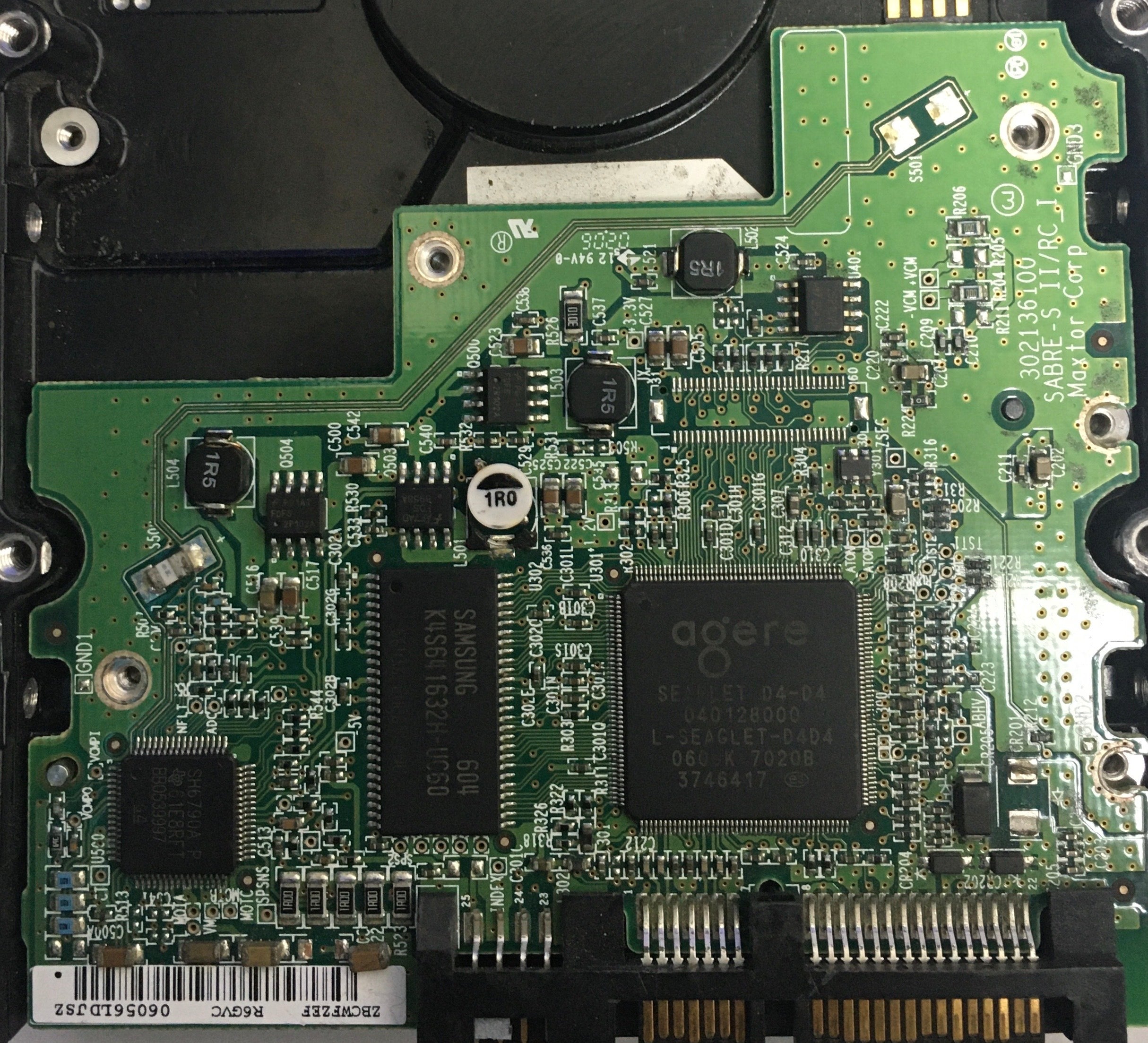 6V080E002633A,  Serial:V212NXCG,  80GB 3.5,  PCB:302136100- REV A