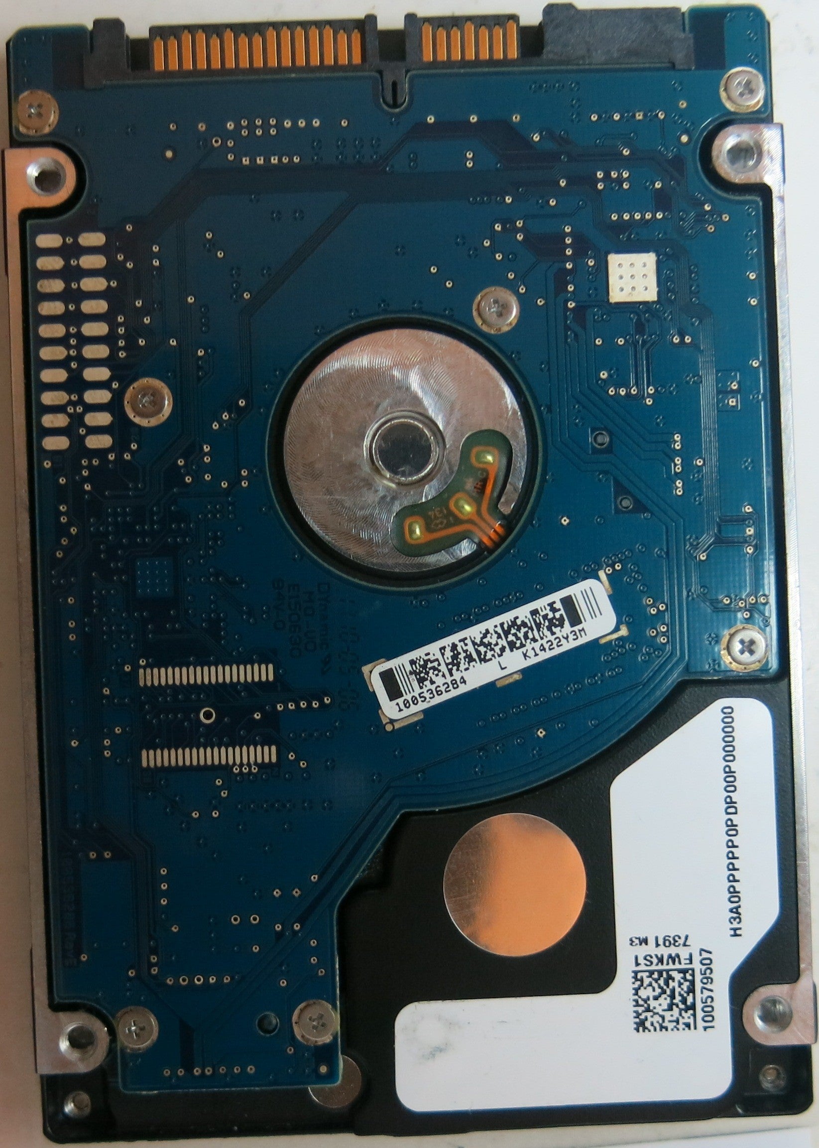 ST9160314AS PCB: 100536286 REV E SERIAL NUMBER: 6VCS4RB7 PN 9HH13C-055 FW 0001SDM1 160 GB