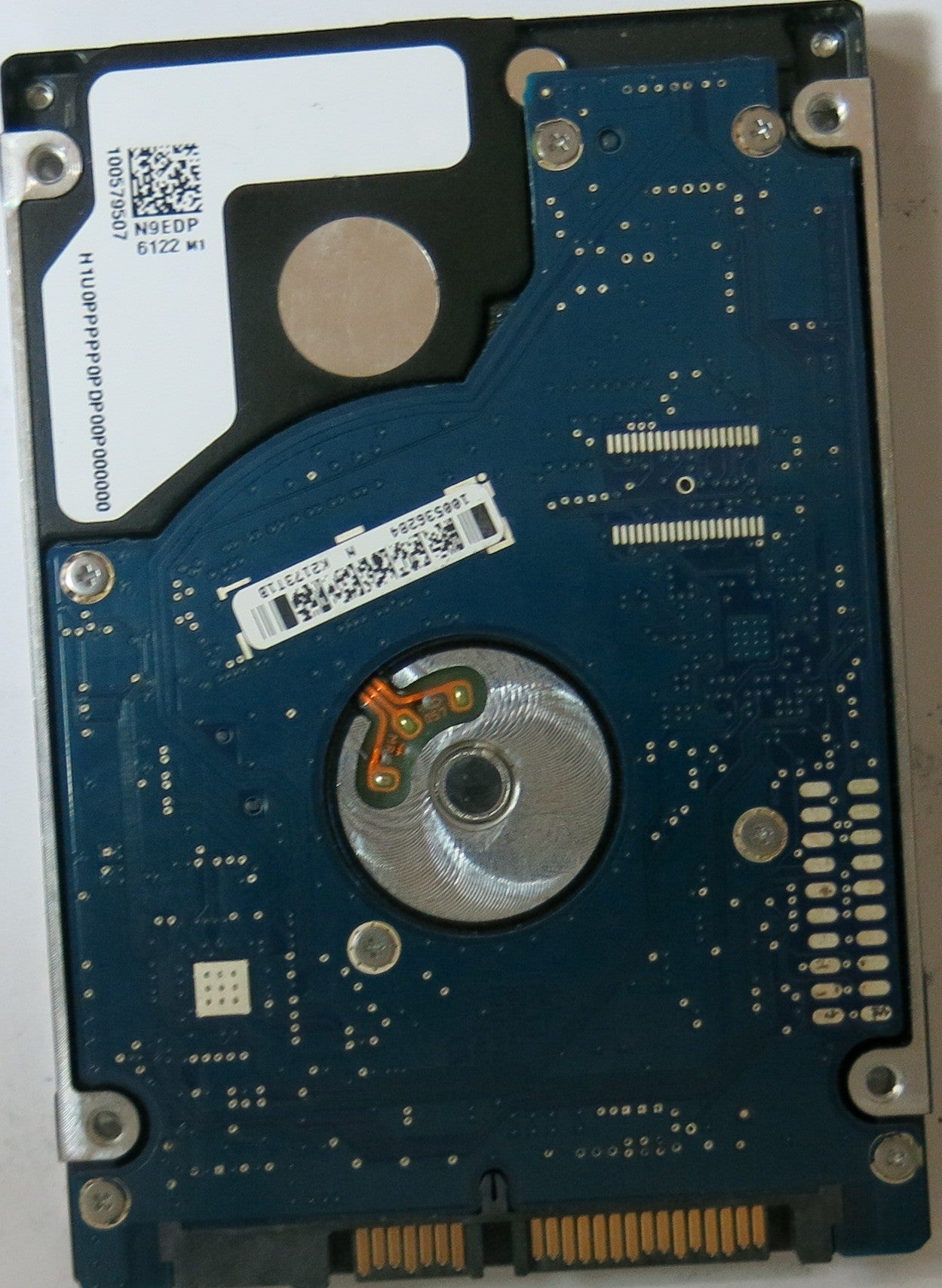 ST9160314AS, PCB: 100536206, SERIAL NUMBER: 6VCYLXAC,   PN 9HH13C-502 FW 0003SDM1, 160-GB