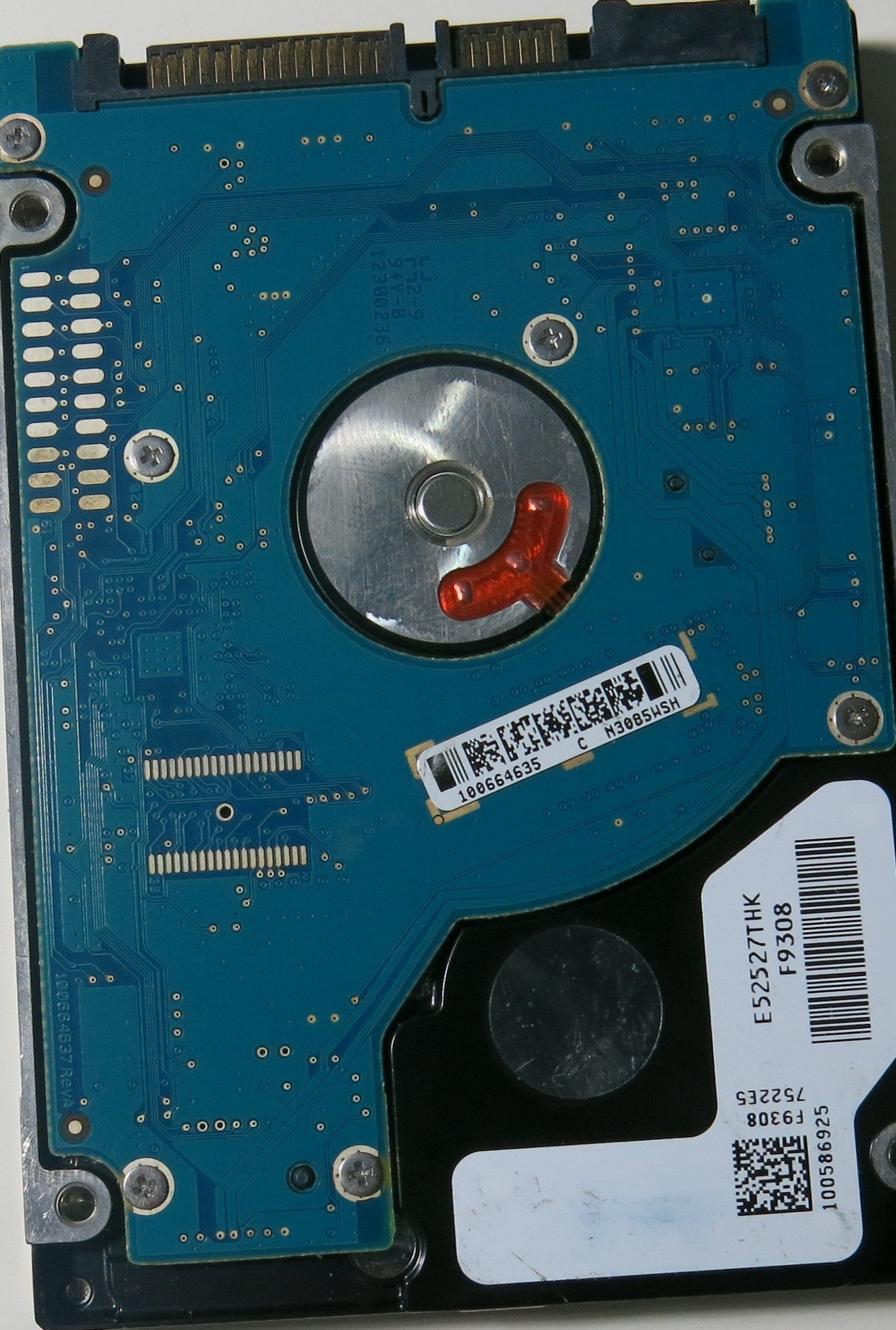 ST9500325AS, SERIAL: 5VEWF36A, FW 0001SDM1, PCB: 100664637 rv a, 500.GB,