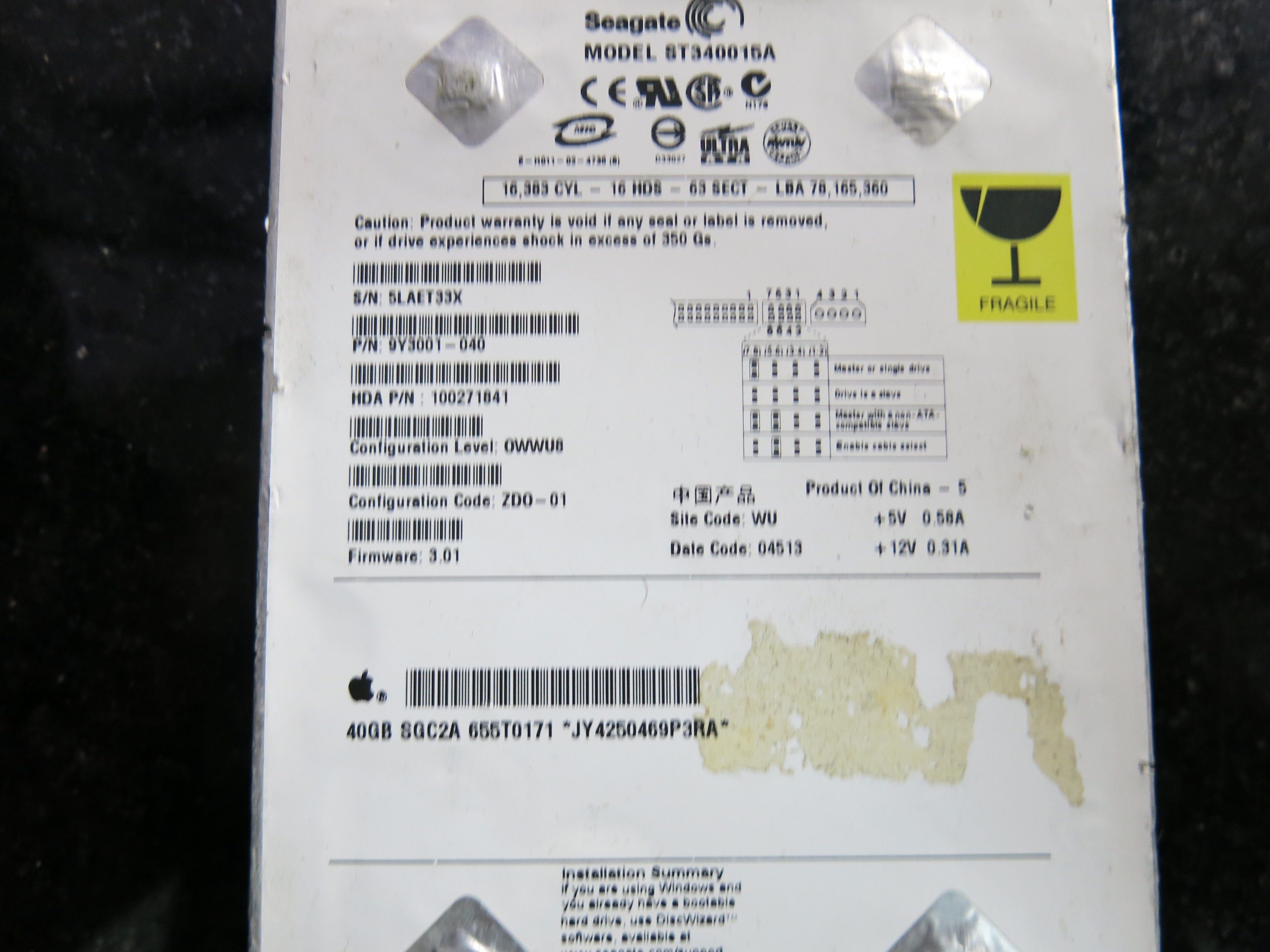 SGC2A655T0171, 100265364 5LAET33X