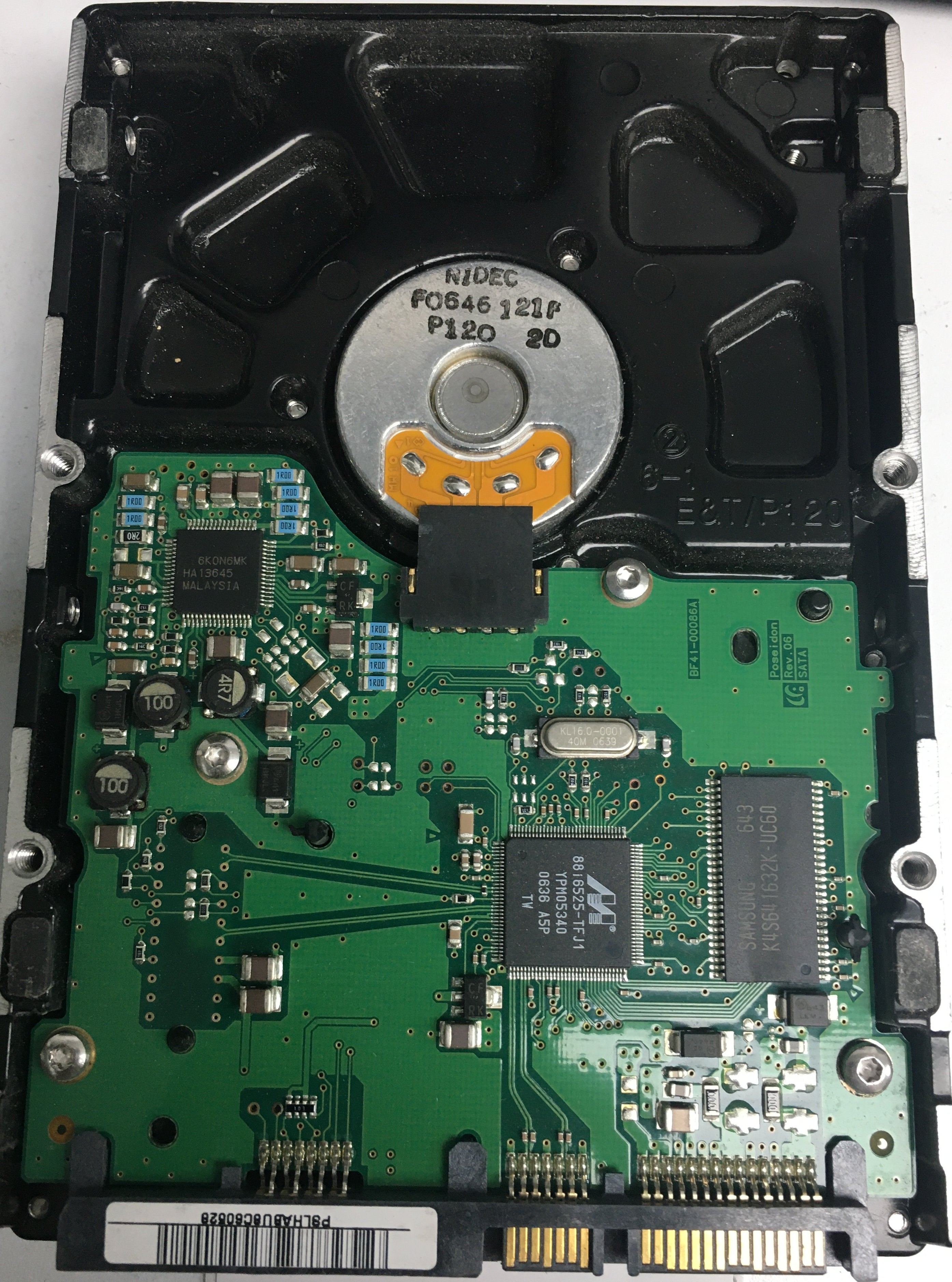 SP2504C, S09QJ1SLB19226, 250GB 3.5, PCB: BF41-00086A