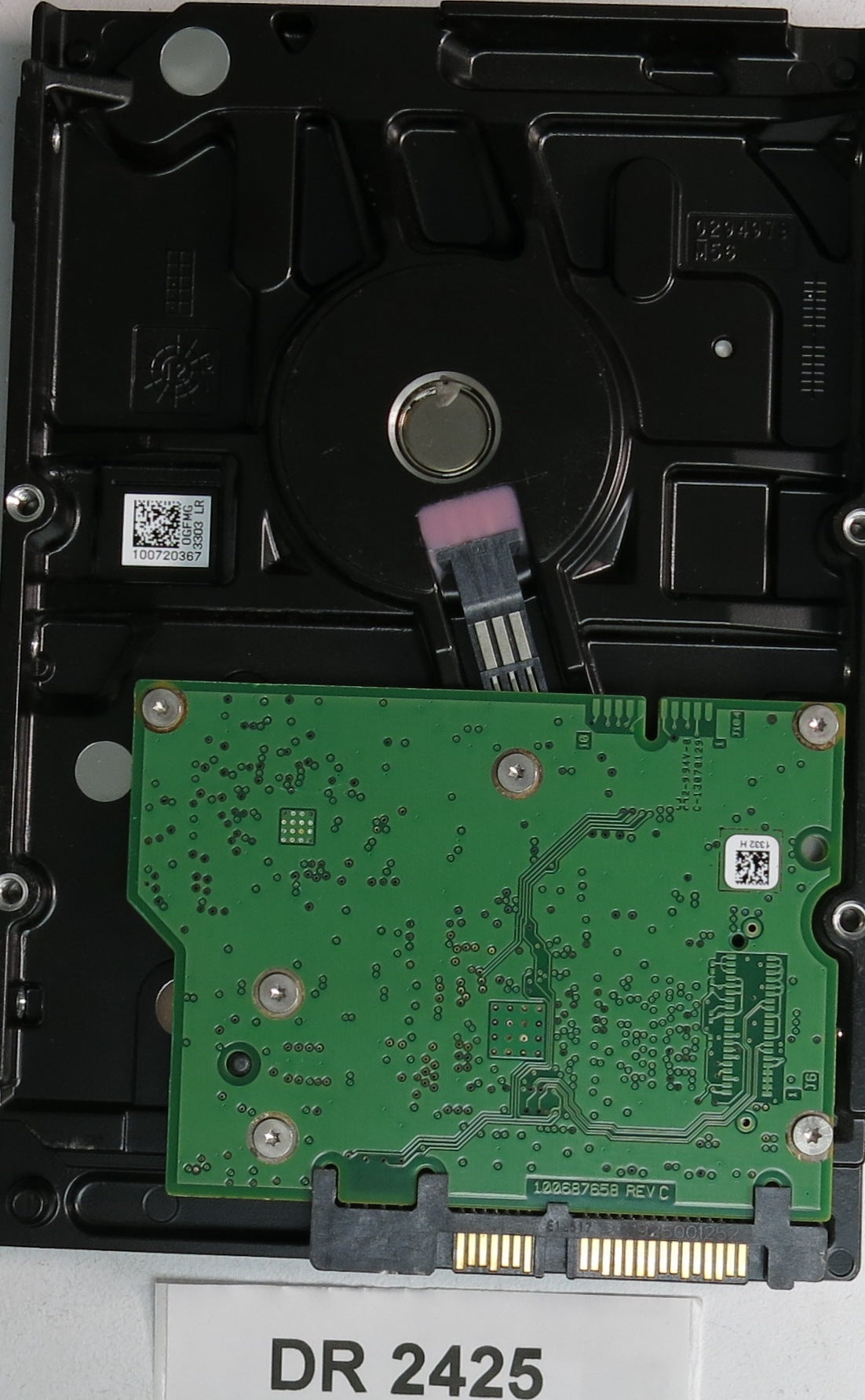 ST1000DM003, P/N: 1CH162-501, FW: CC44, Serial: S1D9TLG4, 1000GB 3.5,  PCB: 100687658 REV C