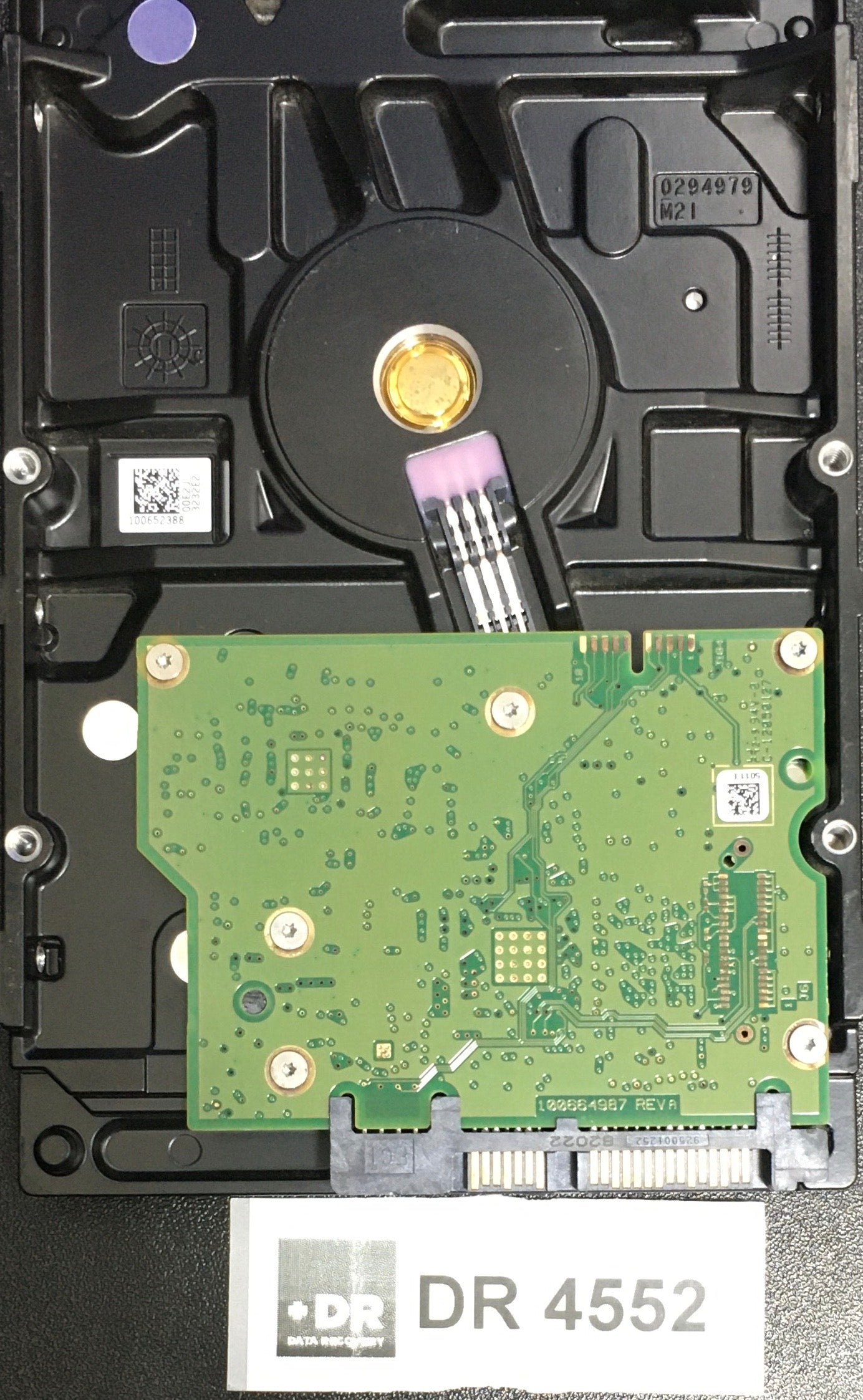 ST1000DM003,  P/N: 9YN162-020,  FW: HP13,  Serial: S1D1BWY3,  1000GB 3.5  100664987 PCB:- REV A