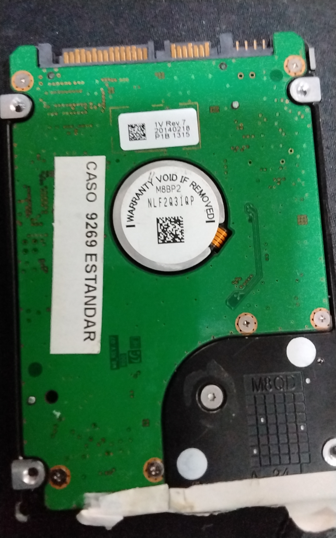 ST1000LM024,  P/N: HN-M101MBB/AV2,  Serial: S30CJ9BF354464,  1000GB 2.5