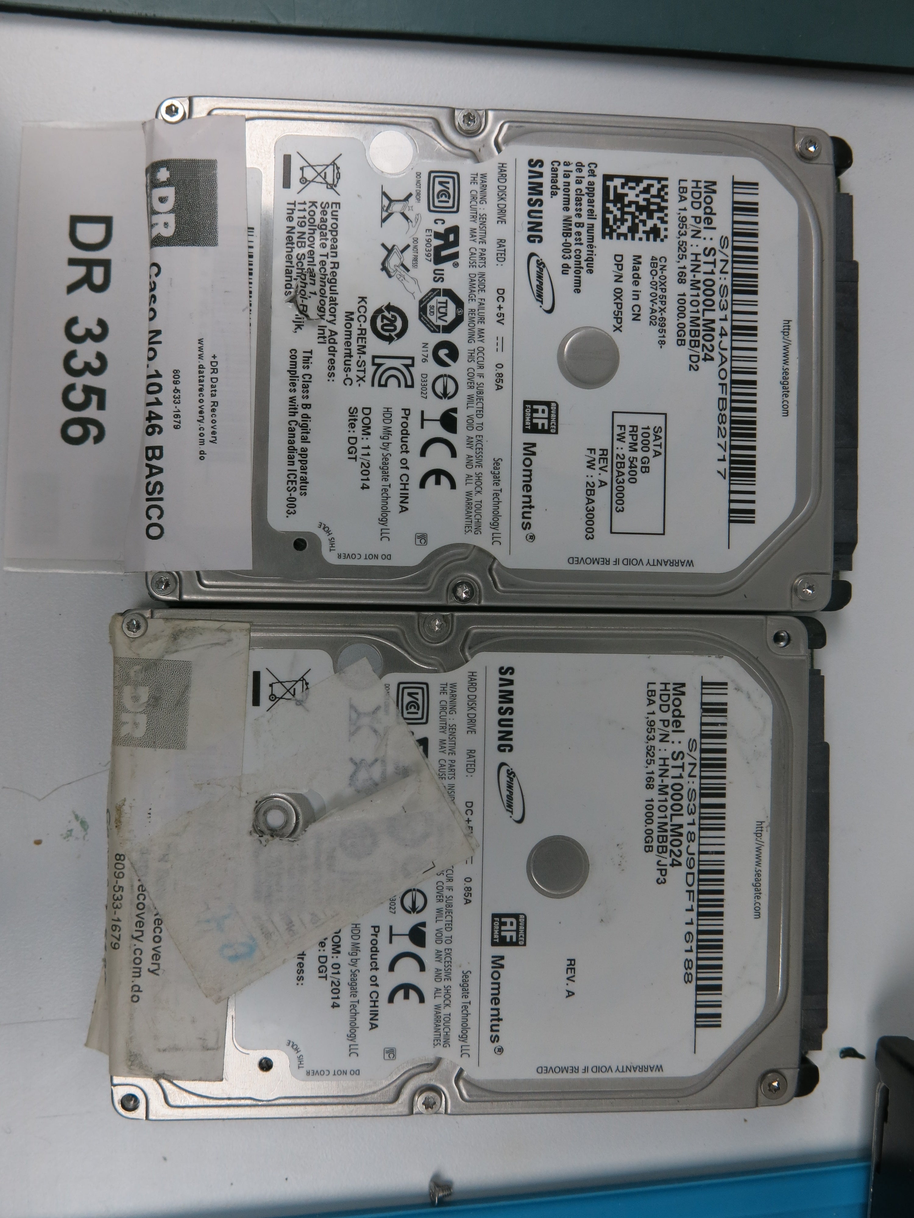 ST1000LM024, SERIAL: S314JA0FB82717, 1000GB 3.5