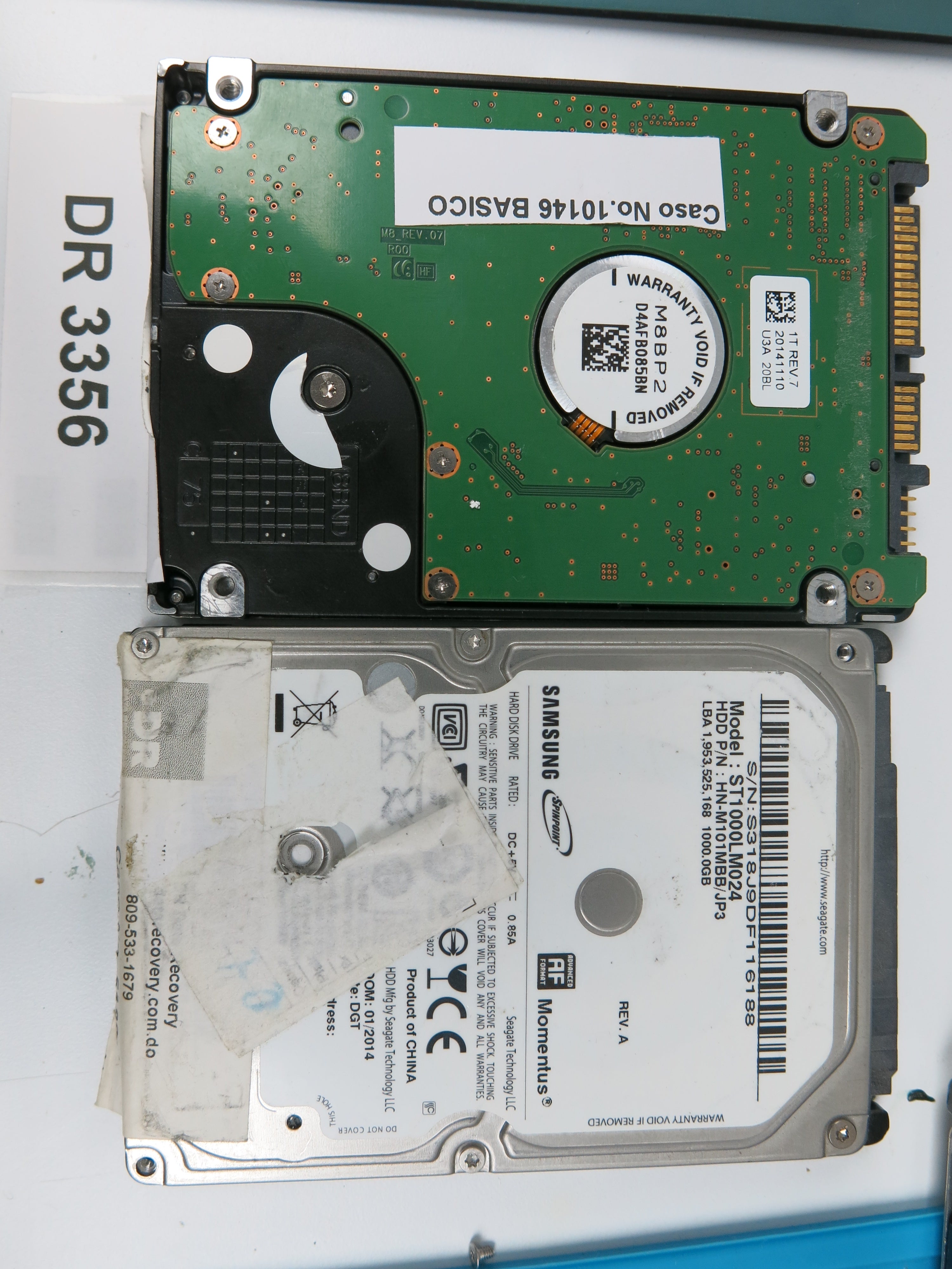 ST1000LM024, SERIAL: S314JA0FB82717, 1000GB 3.5
