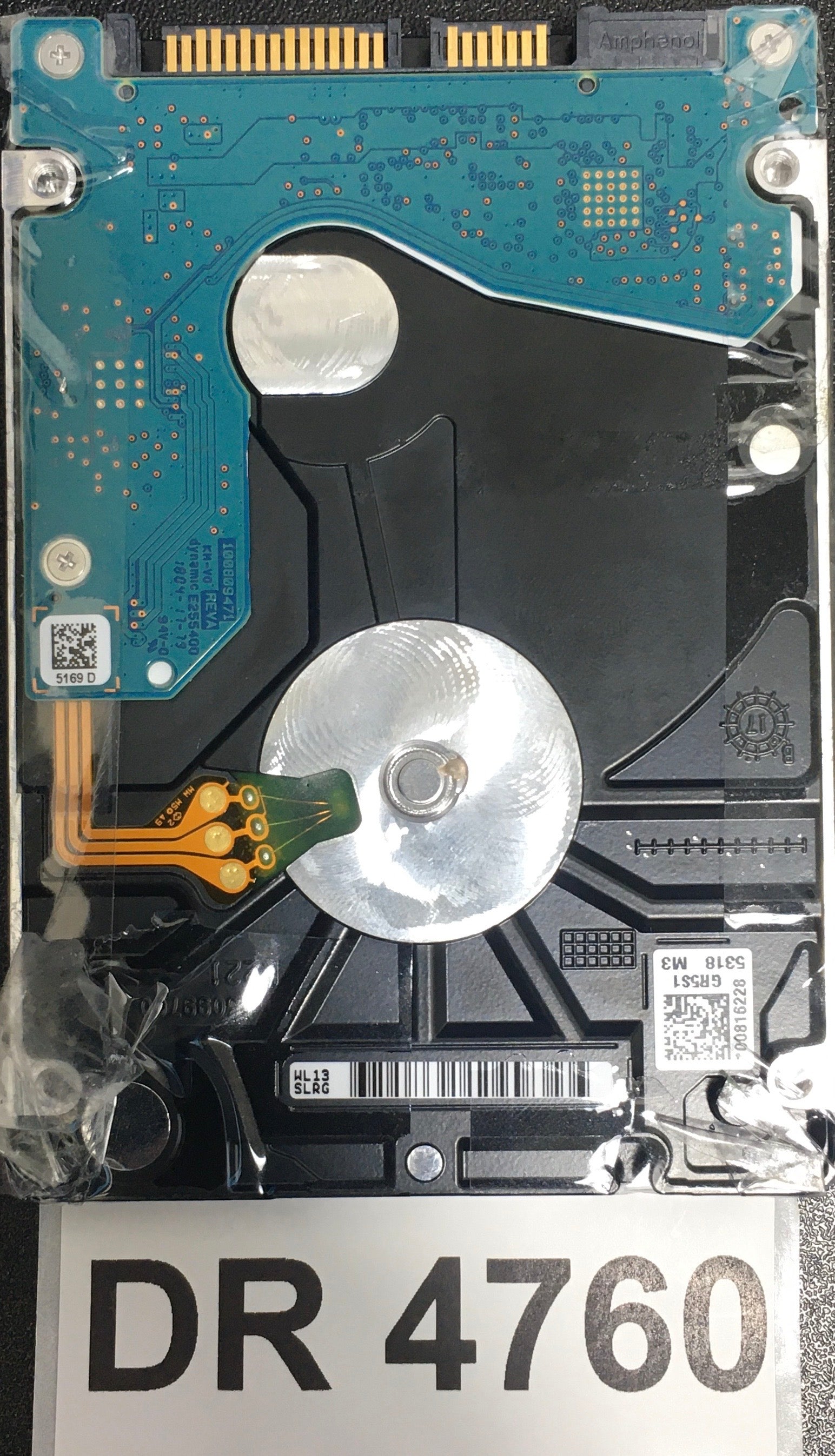 ST1000LM035,  FW: SDM2,  Serial: WL13SLRG,  1TB 2.5,  PCB: 100809471- REV A,
