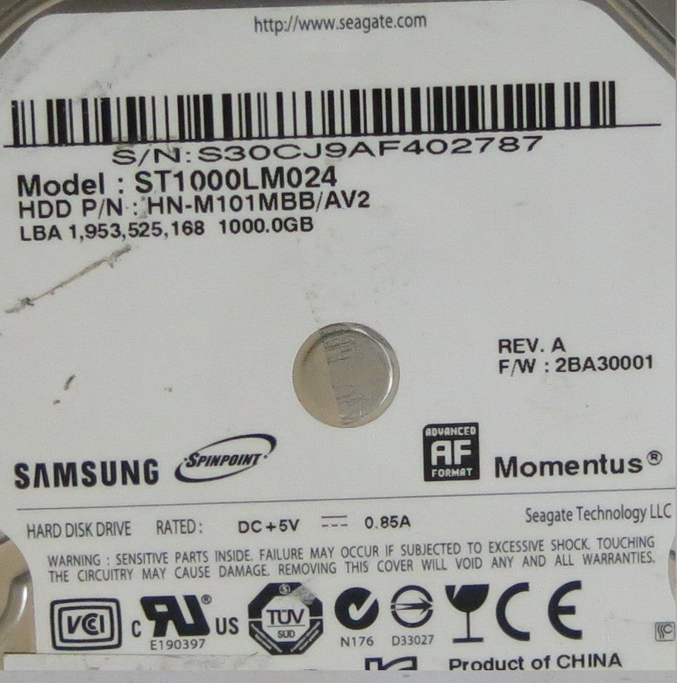 ST1000LM24 100720903 03 PCB