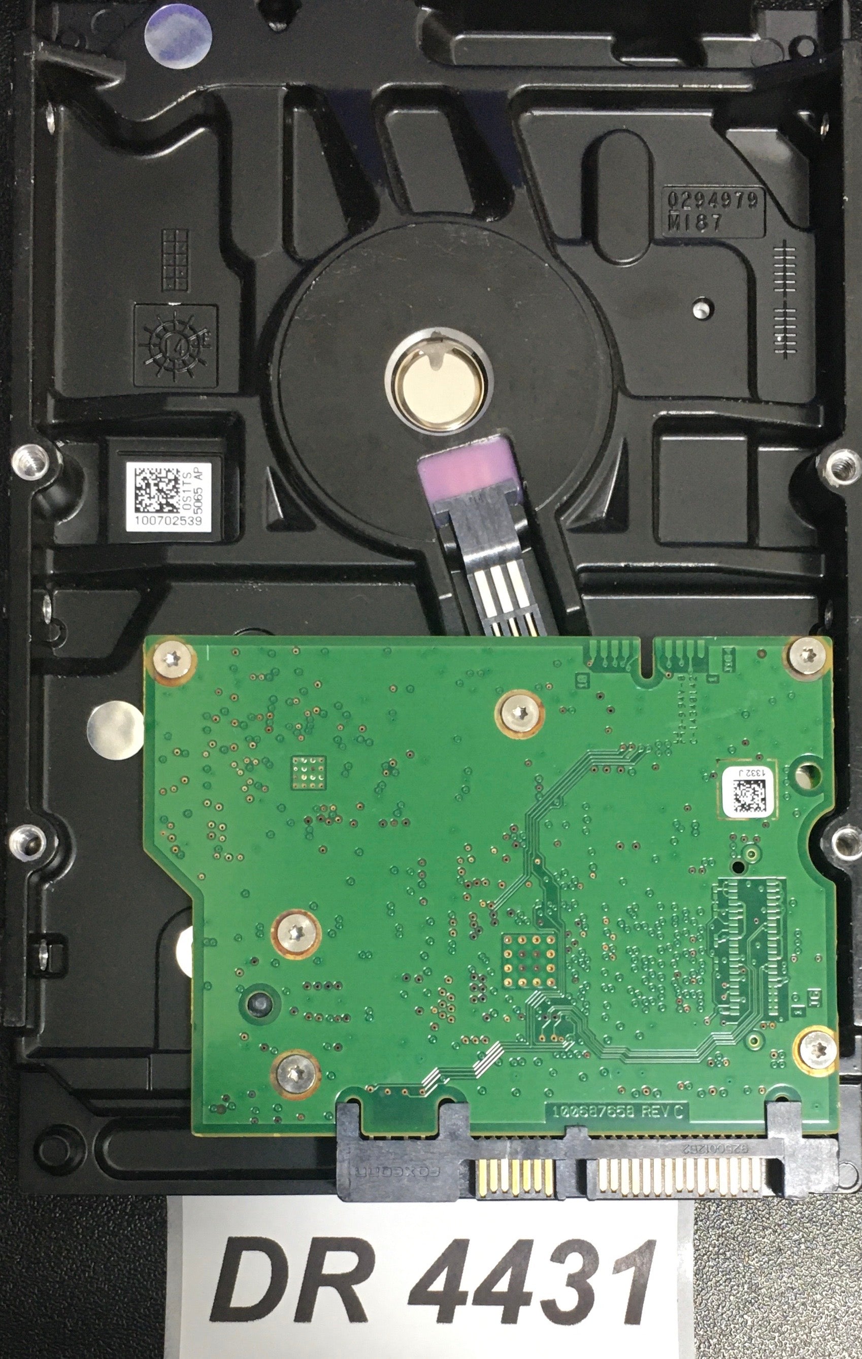 ST1000VM002 P/N:  1CT162-500  FW:SC23 Serial Number: S1G8DDK1  1000GB 3.5  PCB: 100687658 REV A