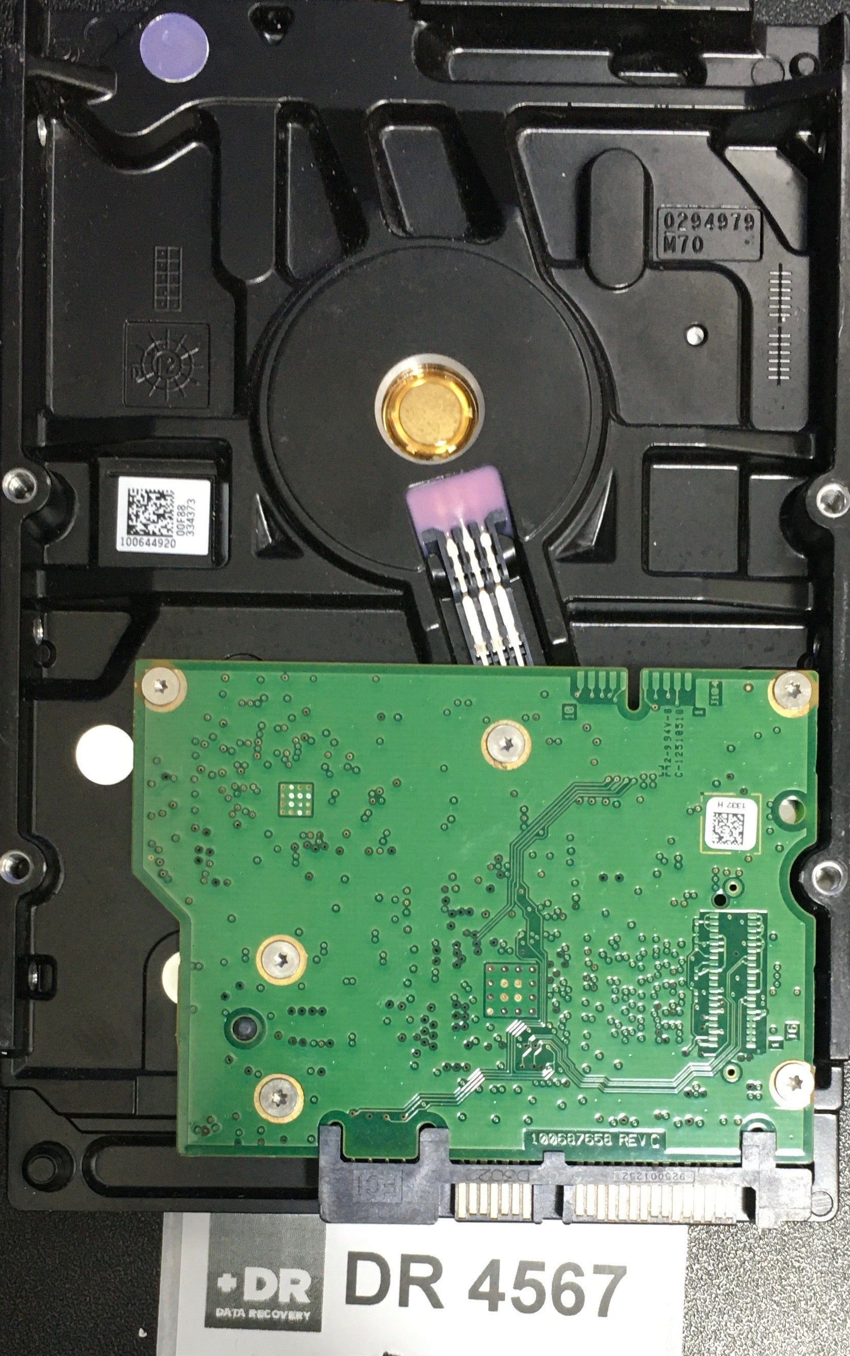 ST1000VM002,  P/N: 1CT162'500,  FW: SC23,  Serial: S1G156RX,  1000GB 3.5  100687658 PCB:- REV C