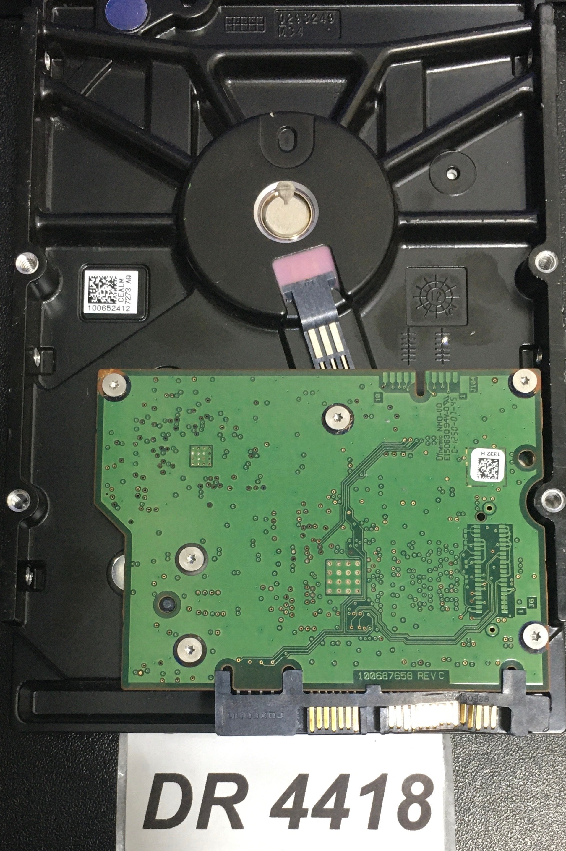 ST2000DM001 P/N:  1CH164-302  FW:CC26 Serial Number:Z1E346K3   2000GB 3.5  PCB: 100687658 REV C