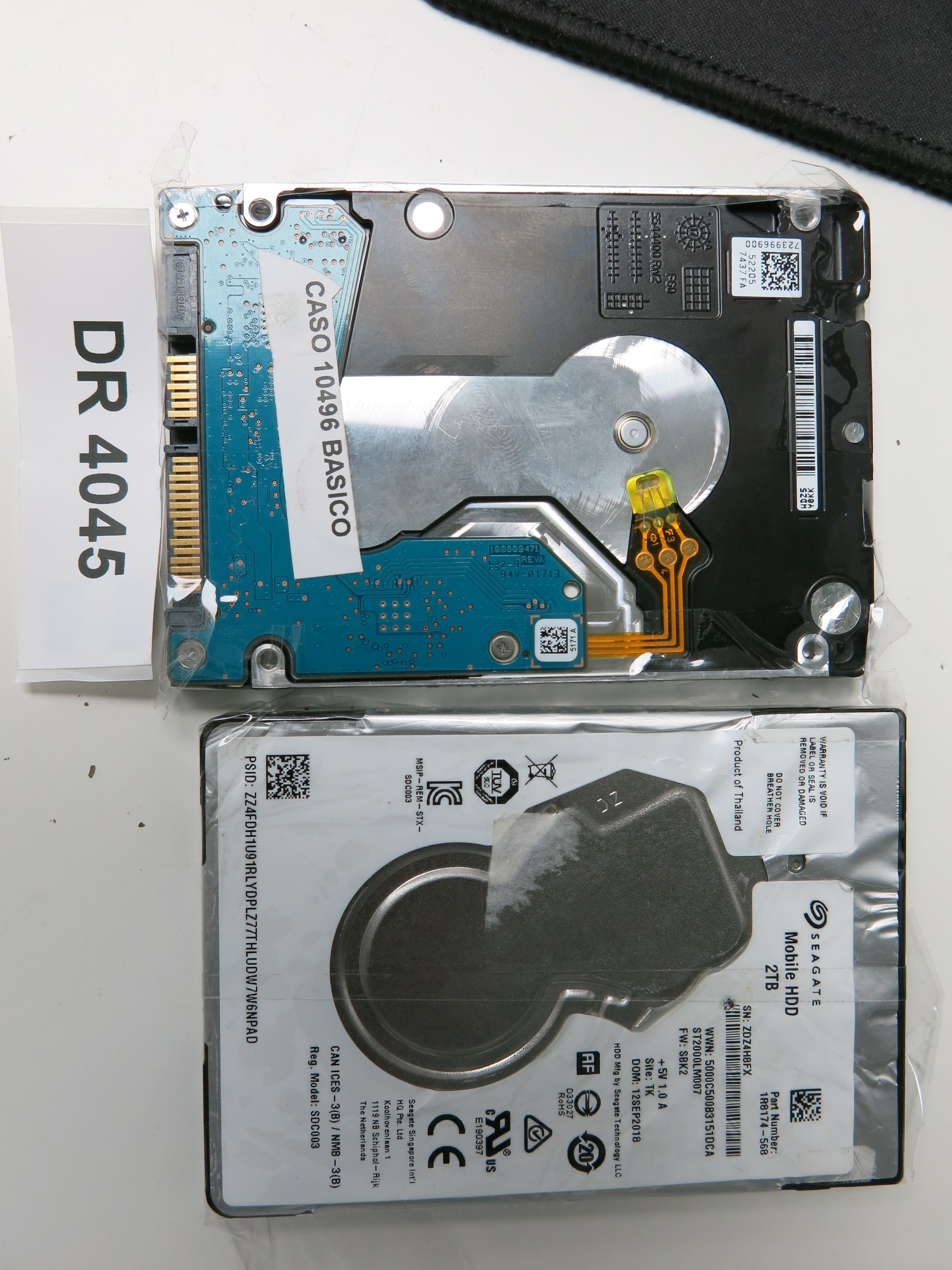 ST2000LM007, P/N: 1R8174-568, FW: SBK2, Serial: WDZ5Y0KK, 2TBGB 3.5, PCB: 100809471 REV A