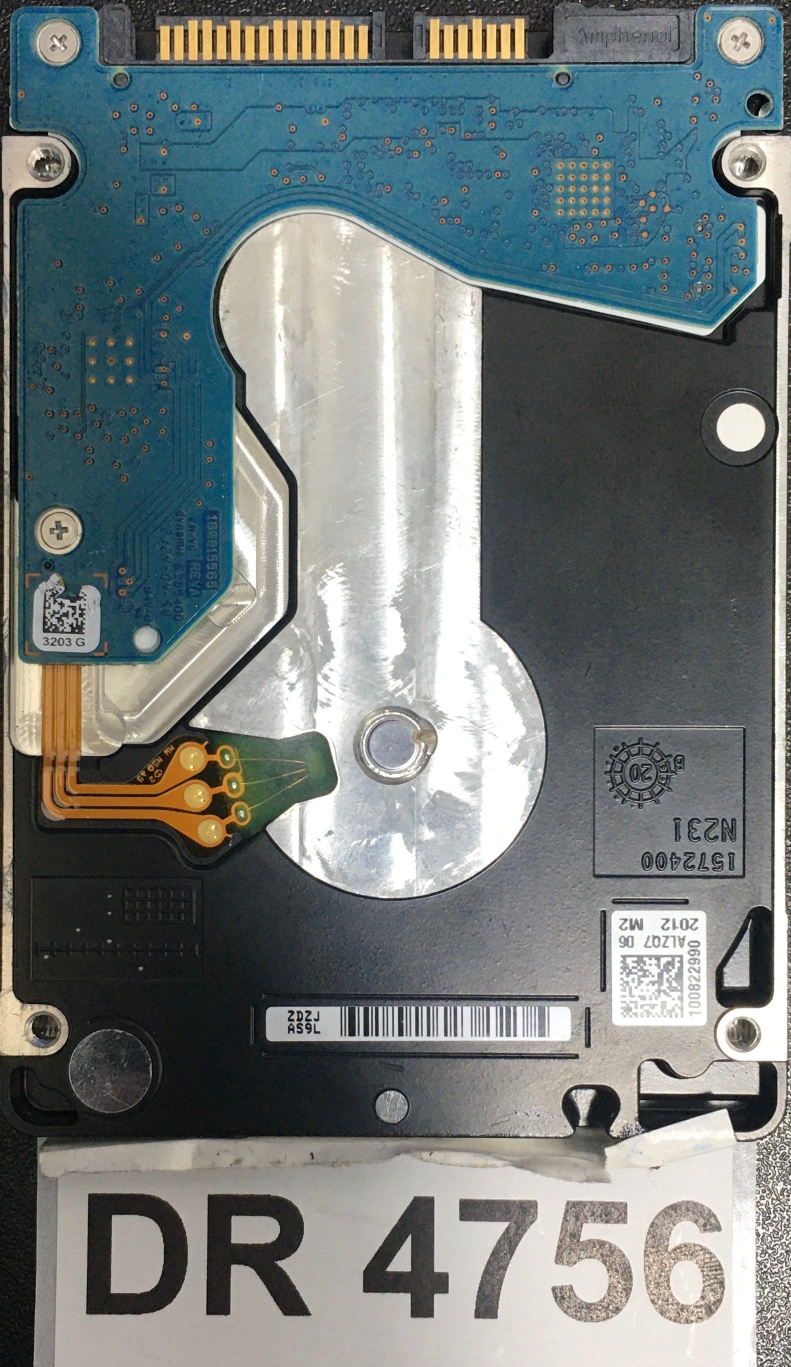 ST2000LV000,  FW: SVC1,  Serial: ZDZJAS9L,  2TB 2.5,  PCB: 100815565- REV A,