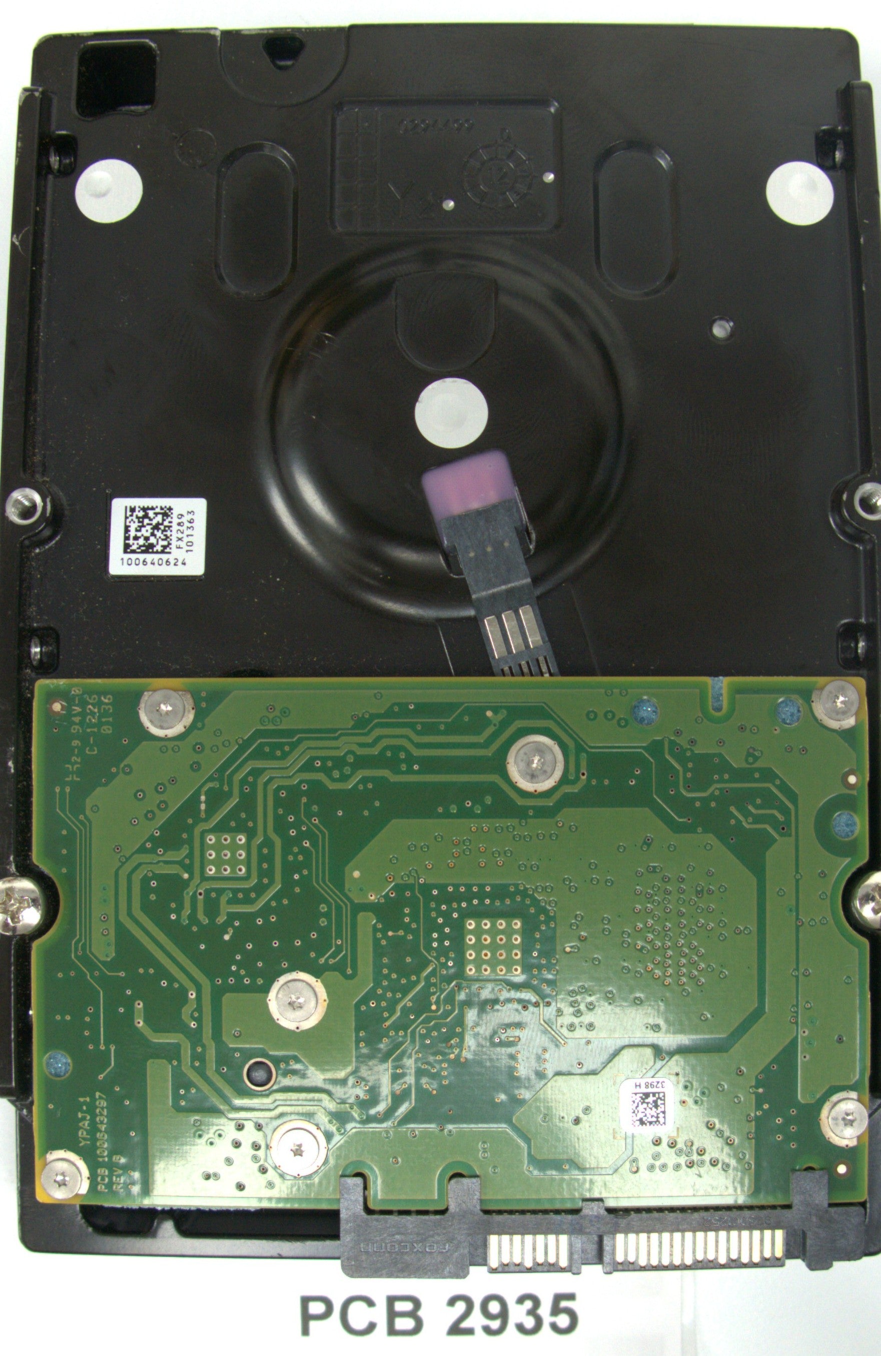 ST2000NM0011, P/N: 9YZ168-038, FW: NA00, Serial: Z1P3P20Q, GB 3.5, PCB: 100643297 REV